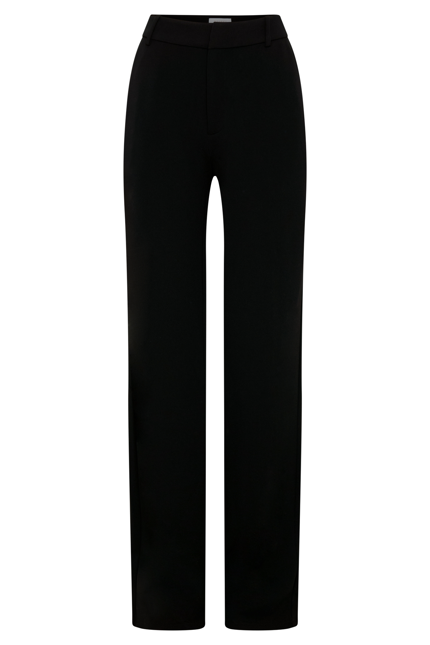 Maude Crepe Straight Leg Pants - Black