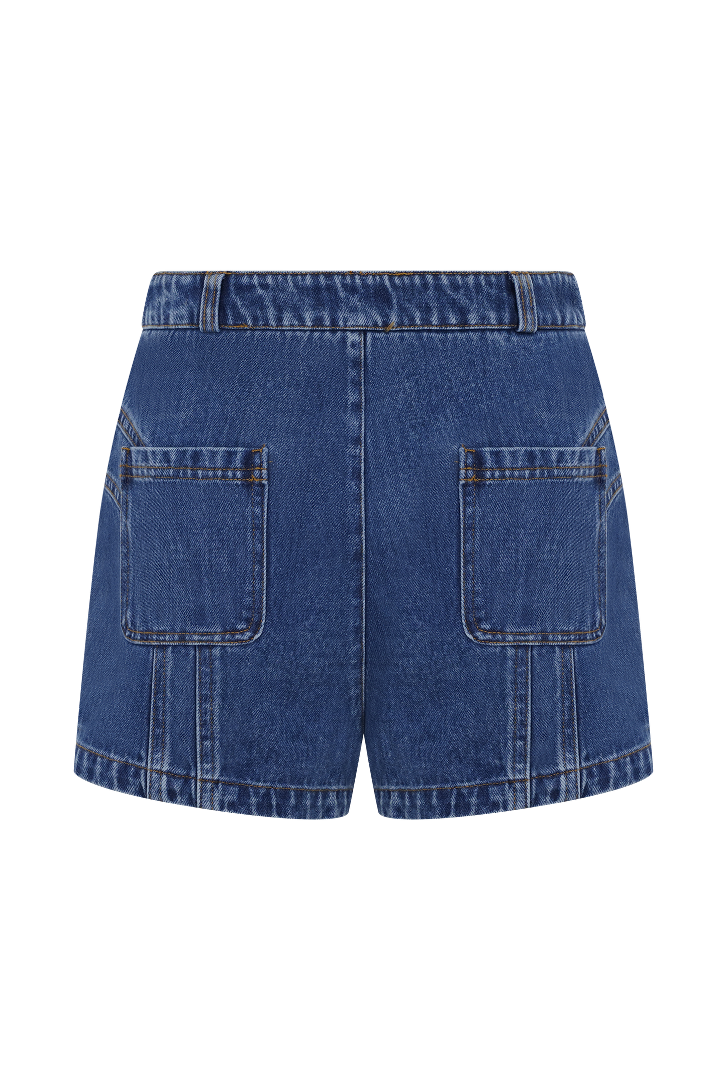 Meadow Denim Shorts - Dark Blue