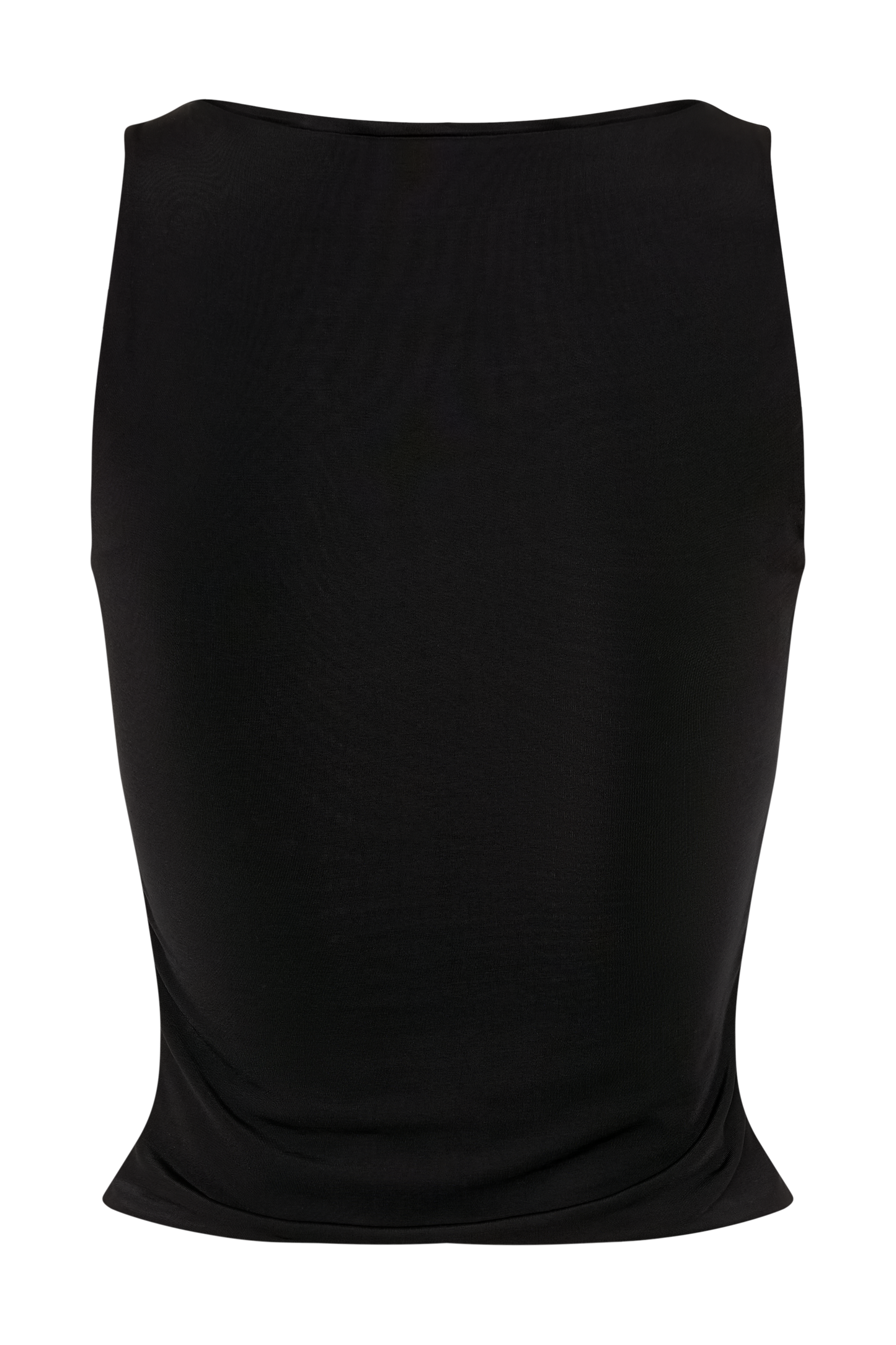 Millie Twist Sleeveless Top - Black
