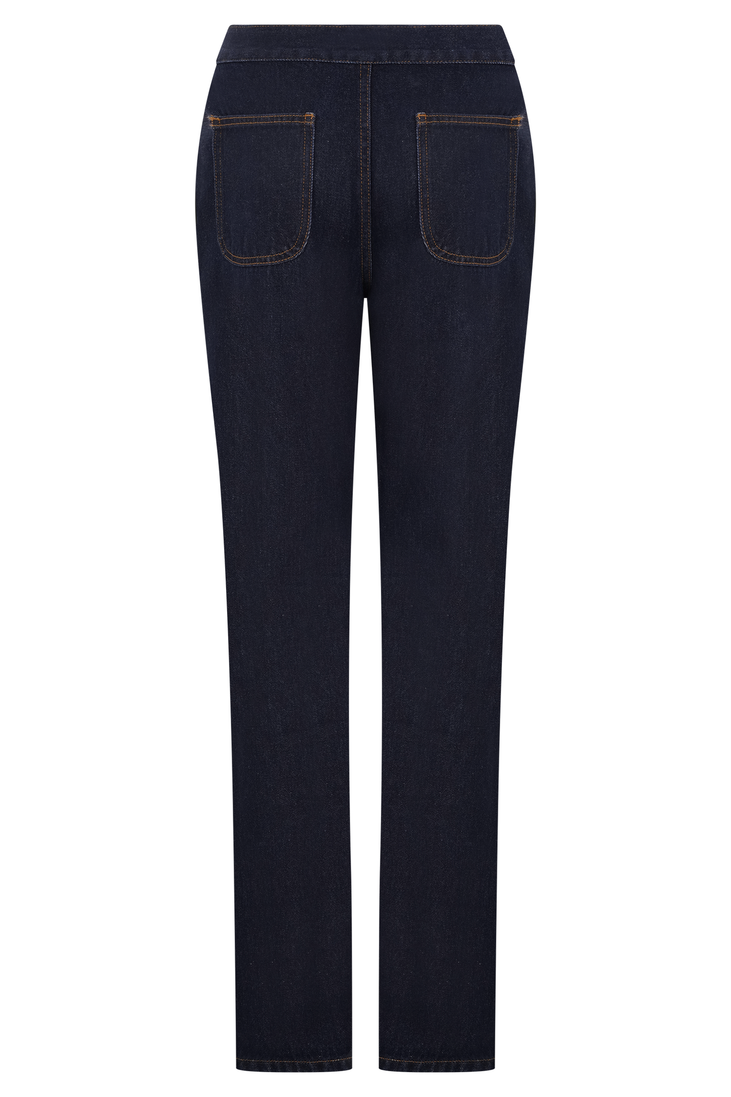 Remington V Front Straight Leg Jeans - Indigo Blue