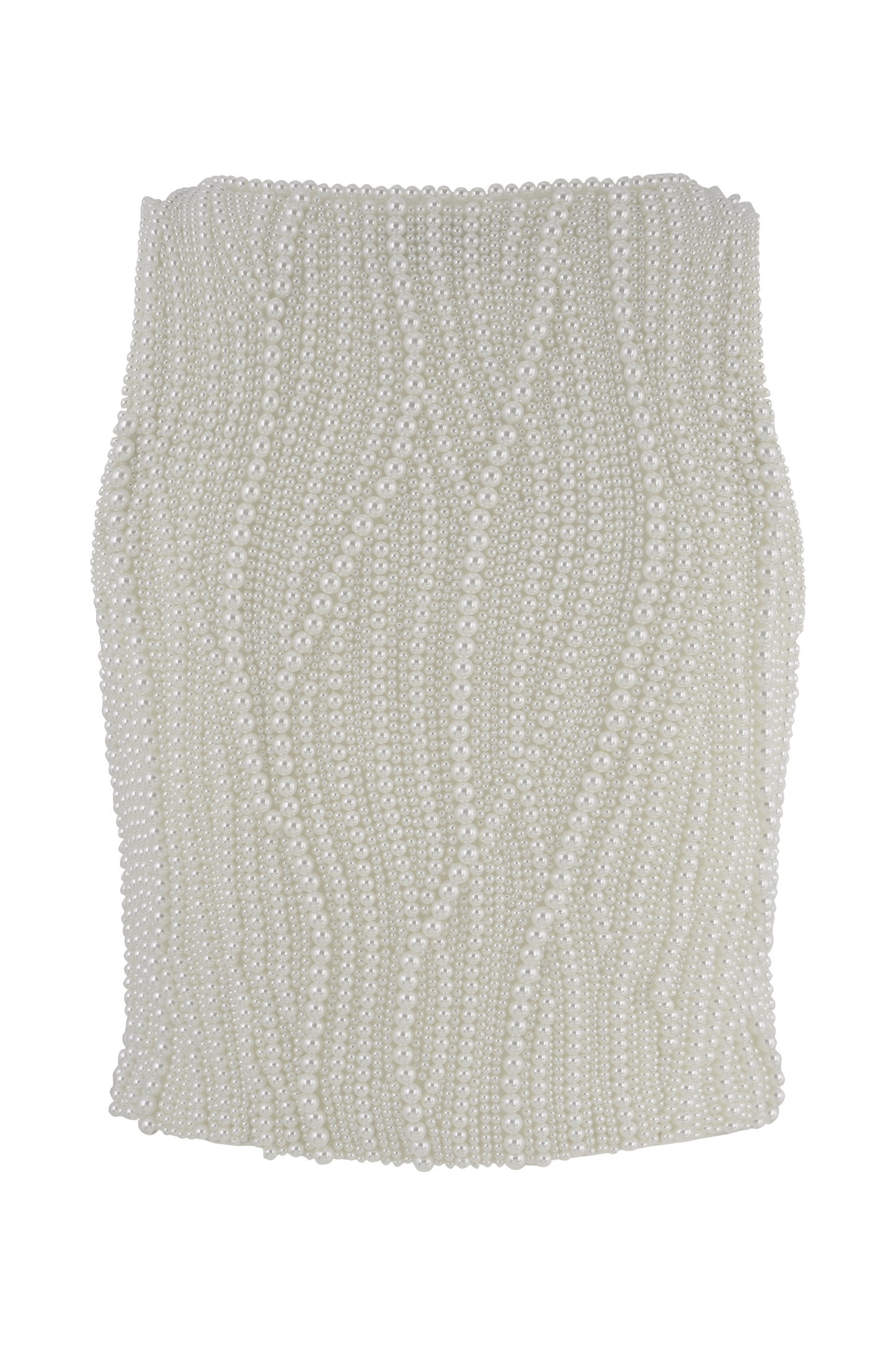 Kathia Pearl Hand Beaded Top - White