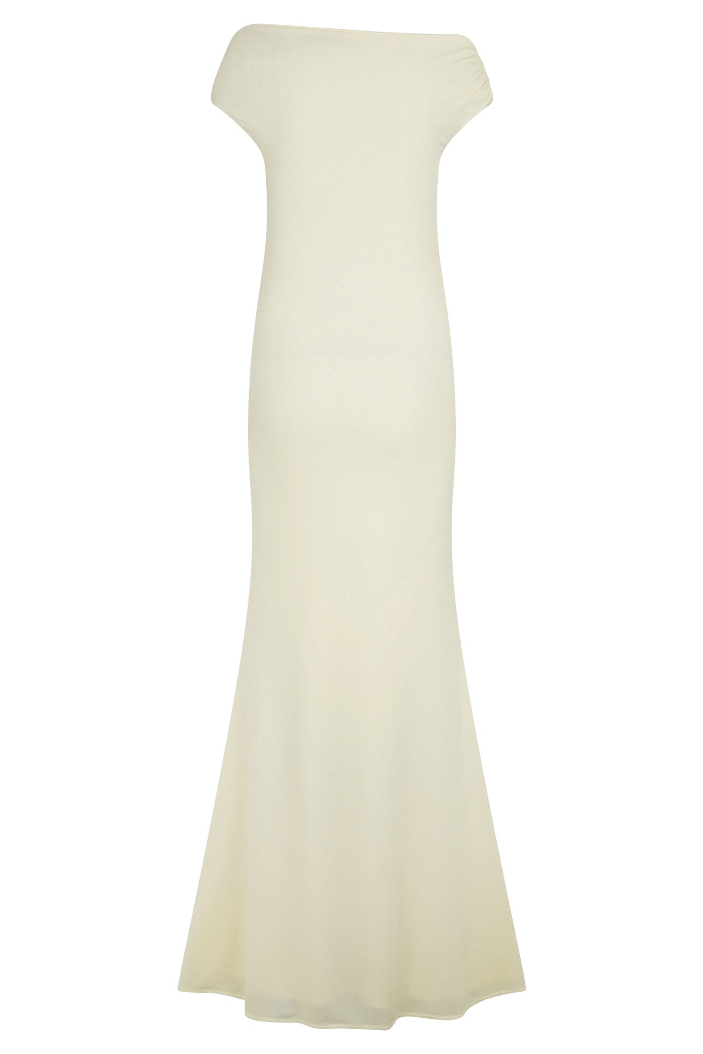 Kinsley Slinky Maxi Dress With Hardware - Ivory