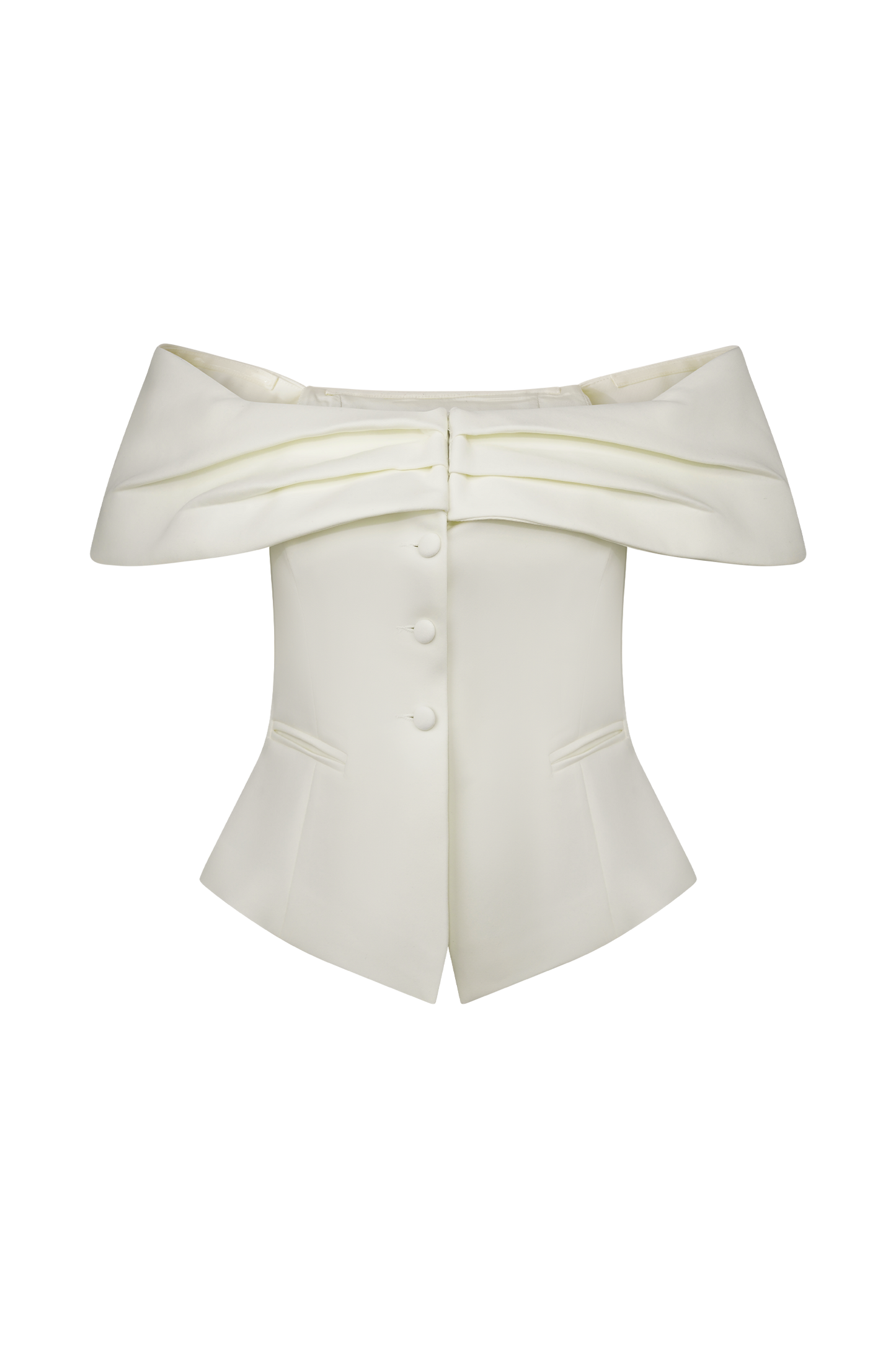 Maxime Suiting Vest - Ivory