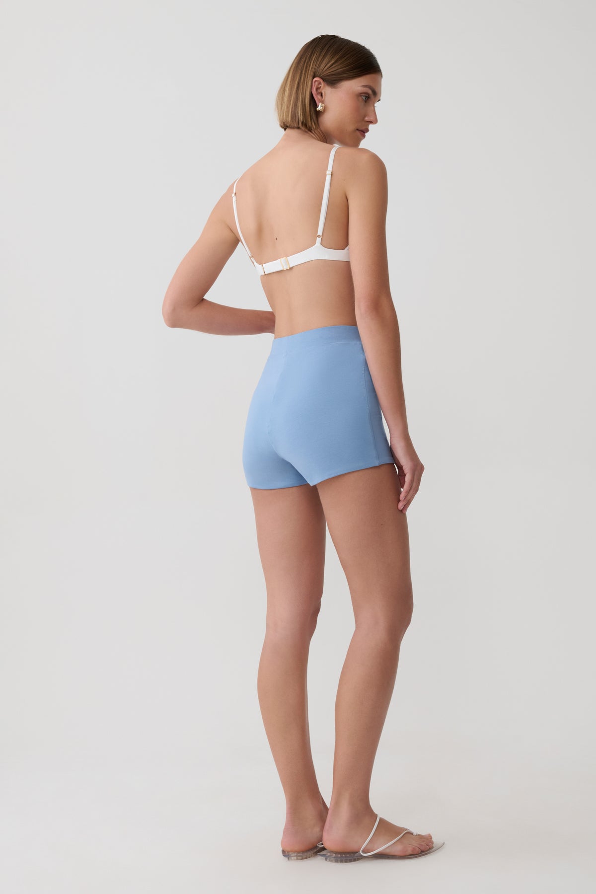 Jemma Micro Shorts - Blue