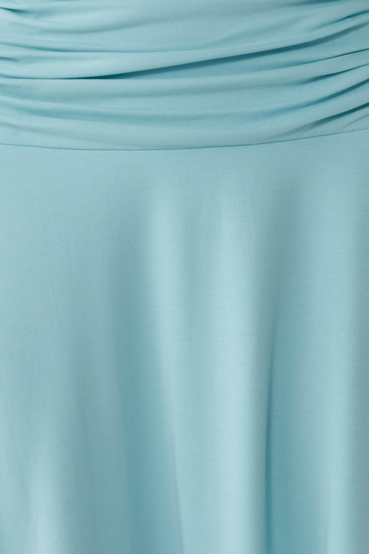 Talise Modal Hankie Midi Skirt - Aqua Blue
