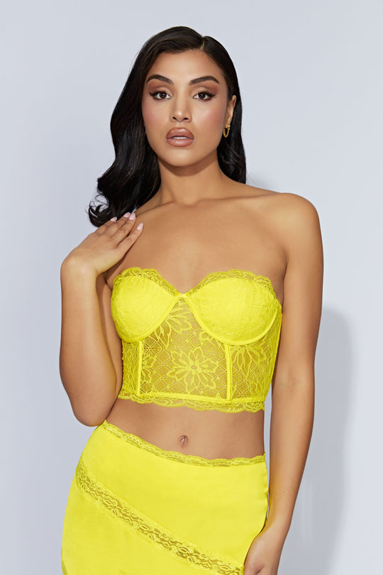 Collective Tops Green Fresh - Corset Lace Alessandra