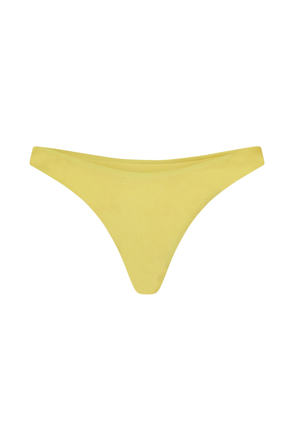 Bambi Cheeky Cut Bikini Bottoms - Canary Yellow