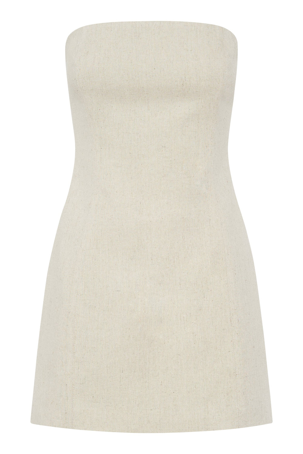 Maci Linen Mini Dress - Natural