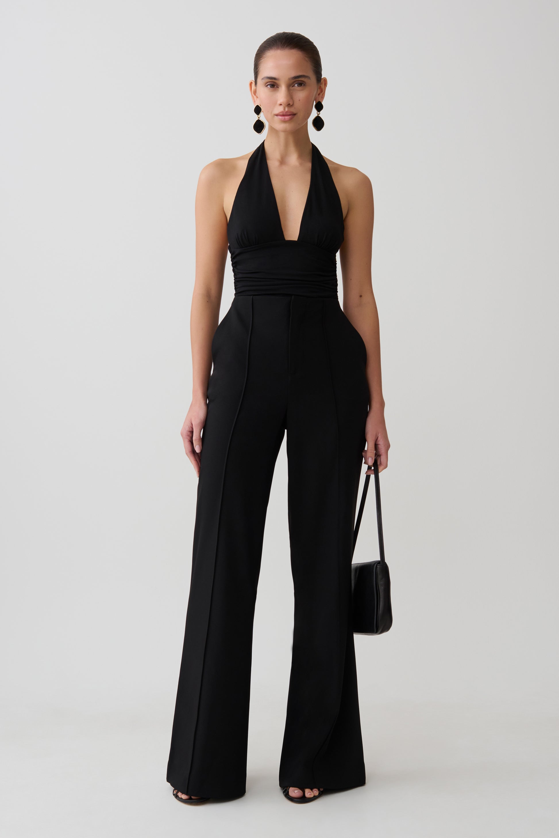 Eden High Waisted Suiting Pants - Black #6