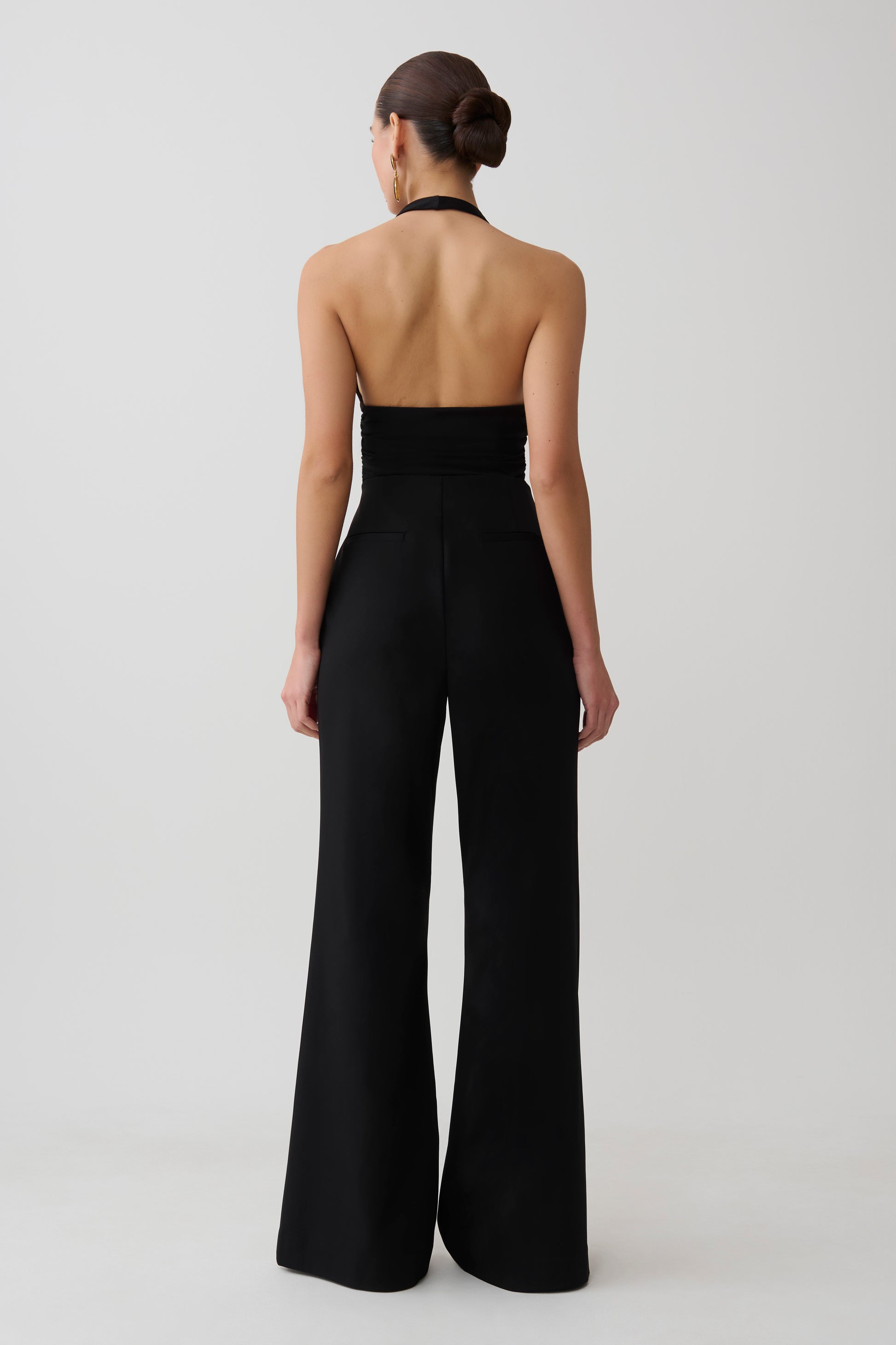 Eden High Waisted Suiting Pants - Black #5