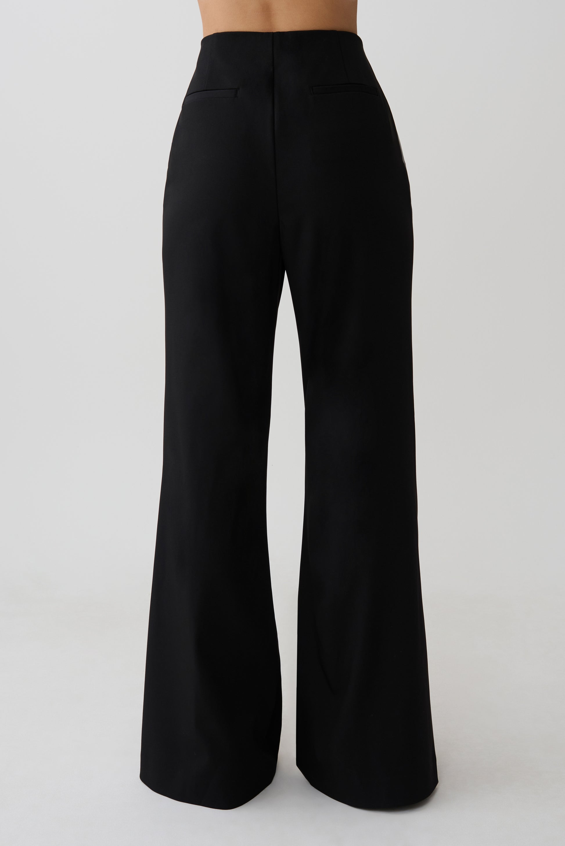 Eden High Waisted Suiting Pants - Black #2