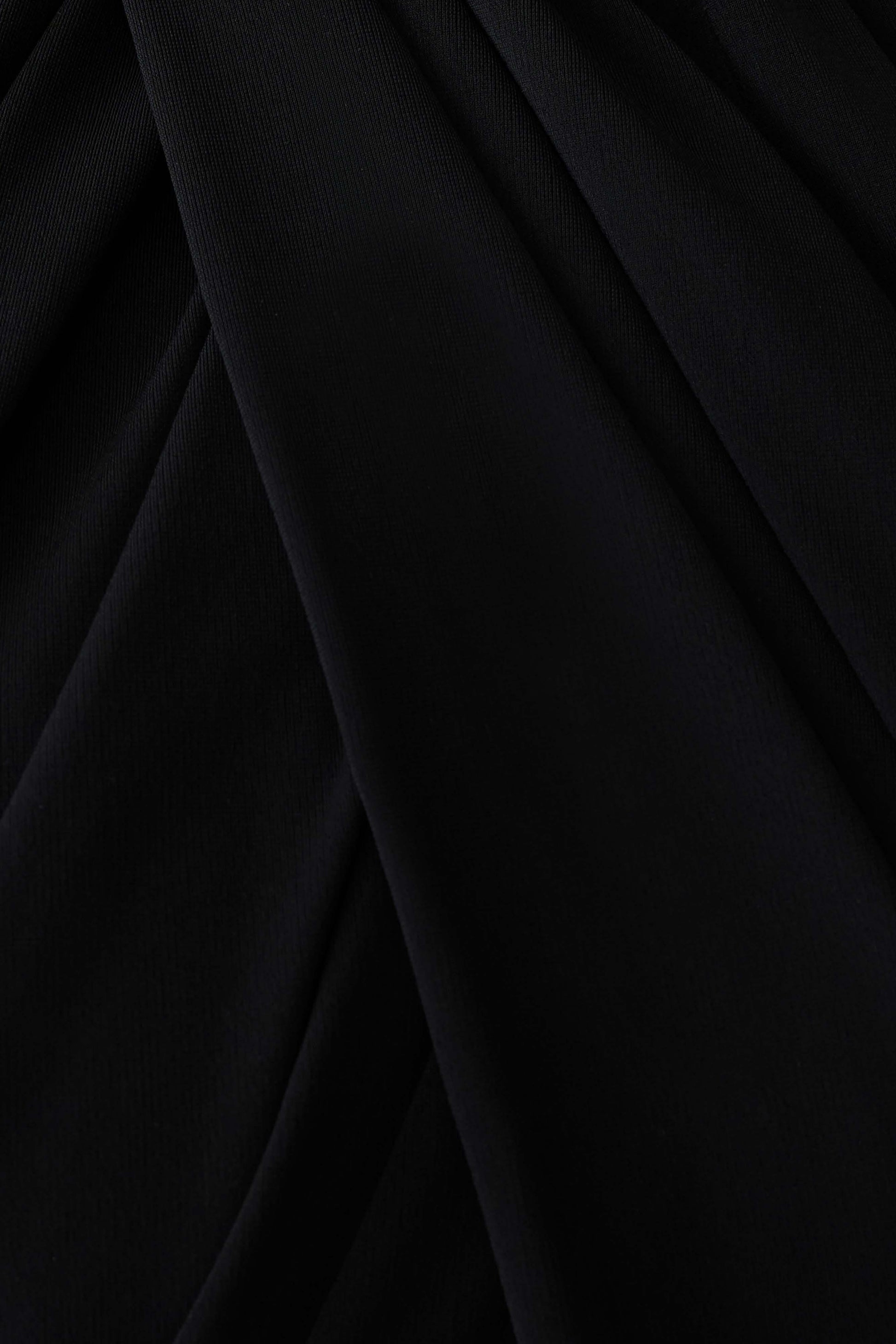 Yuna Draped Hardware Top - Black #9
