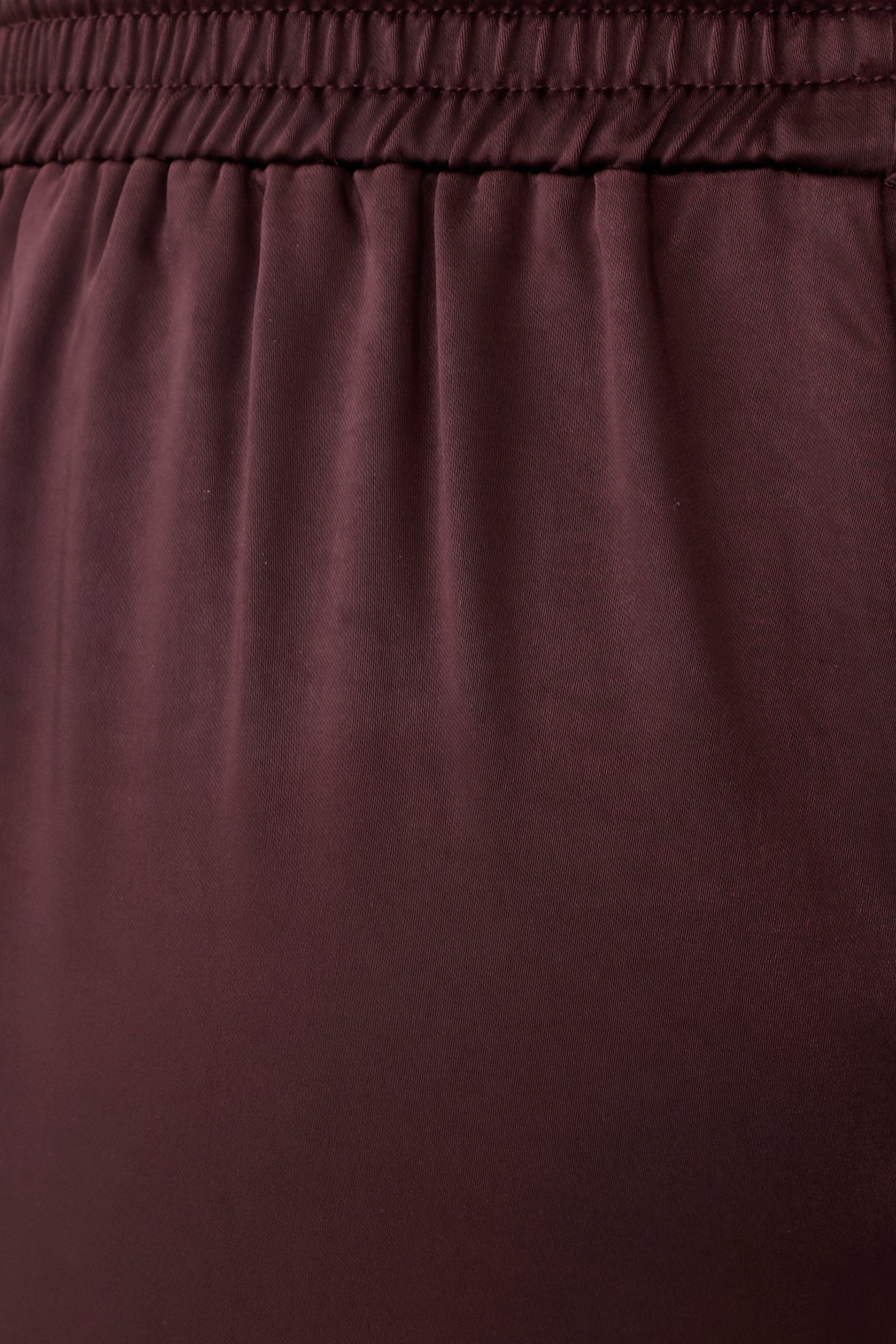 Danica Straight Leg Satin Pants - Mahogany #7