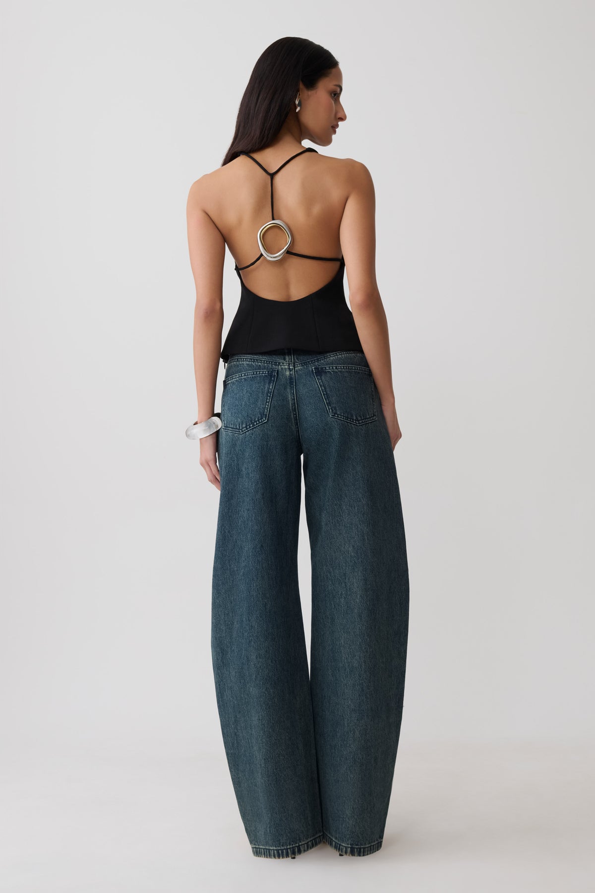 Bernadette Hardware Sleeveless Top - Black #5