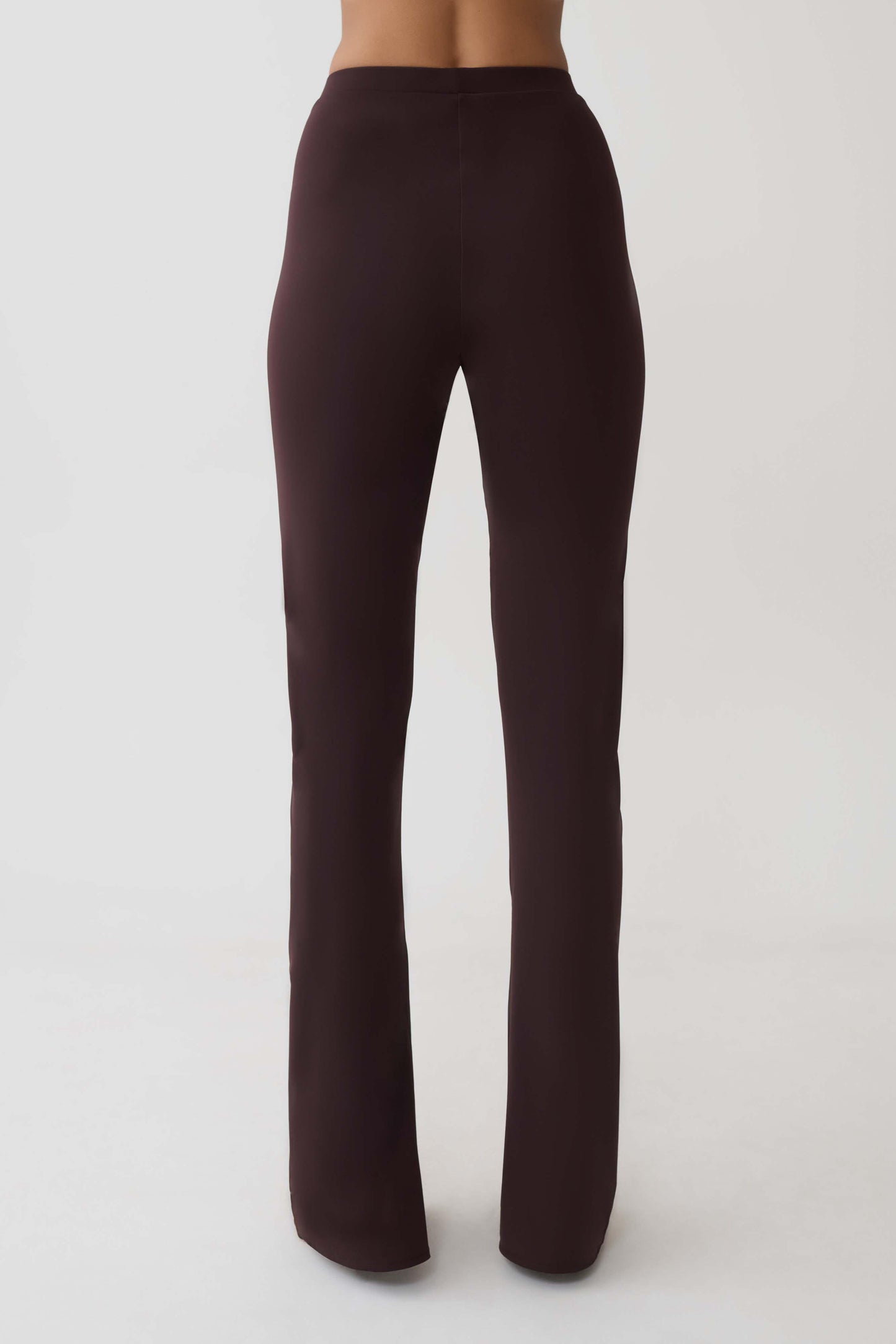 Fletcher Skinny Flare Pants - Chocolate