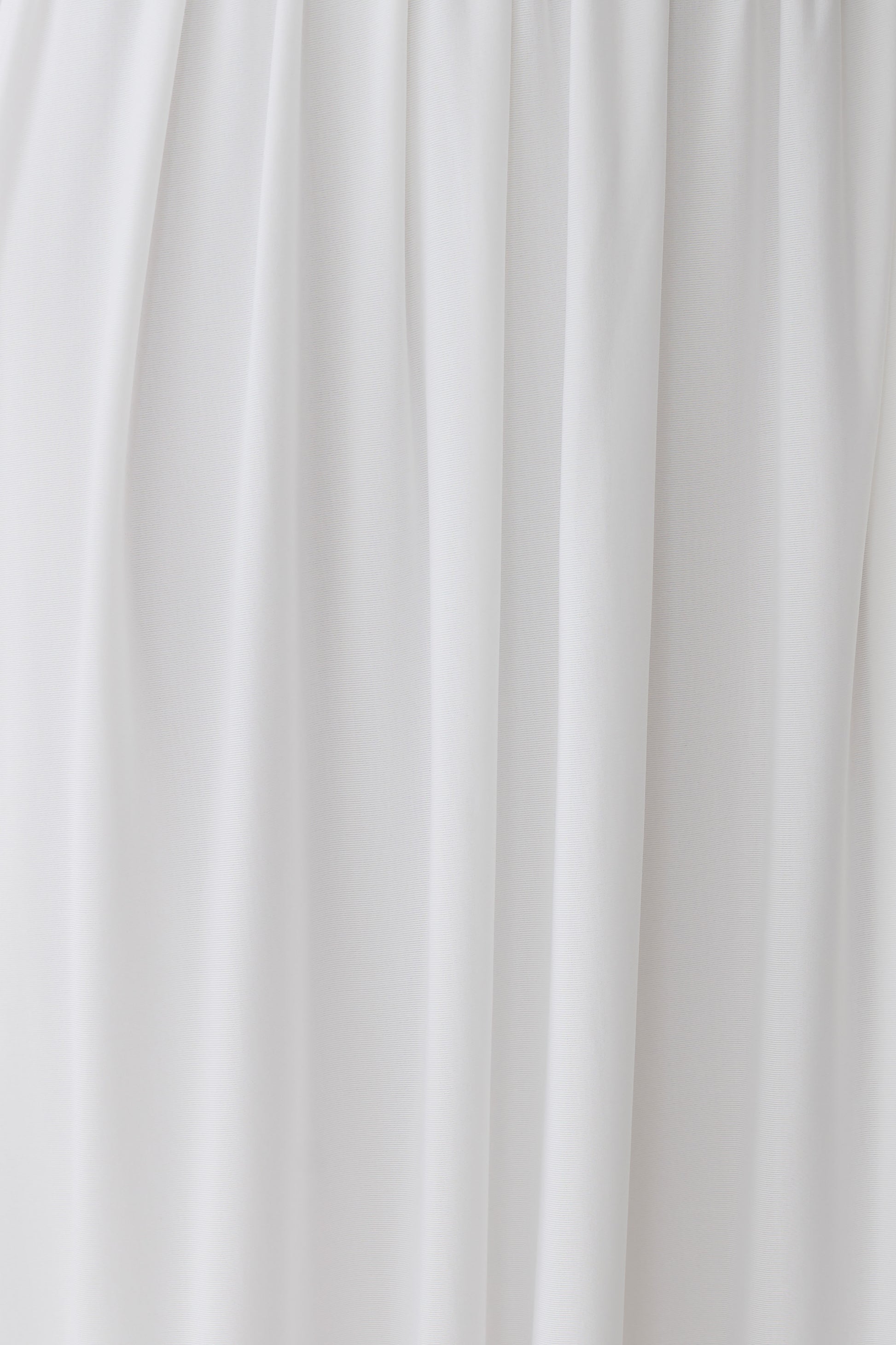 Banks Bubble Hem Midi Skirt - White #8