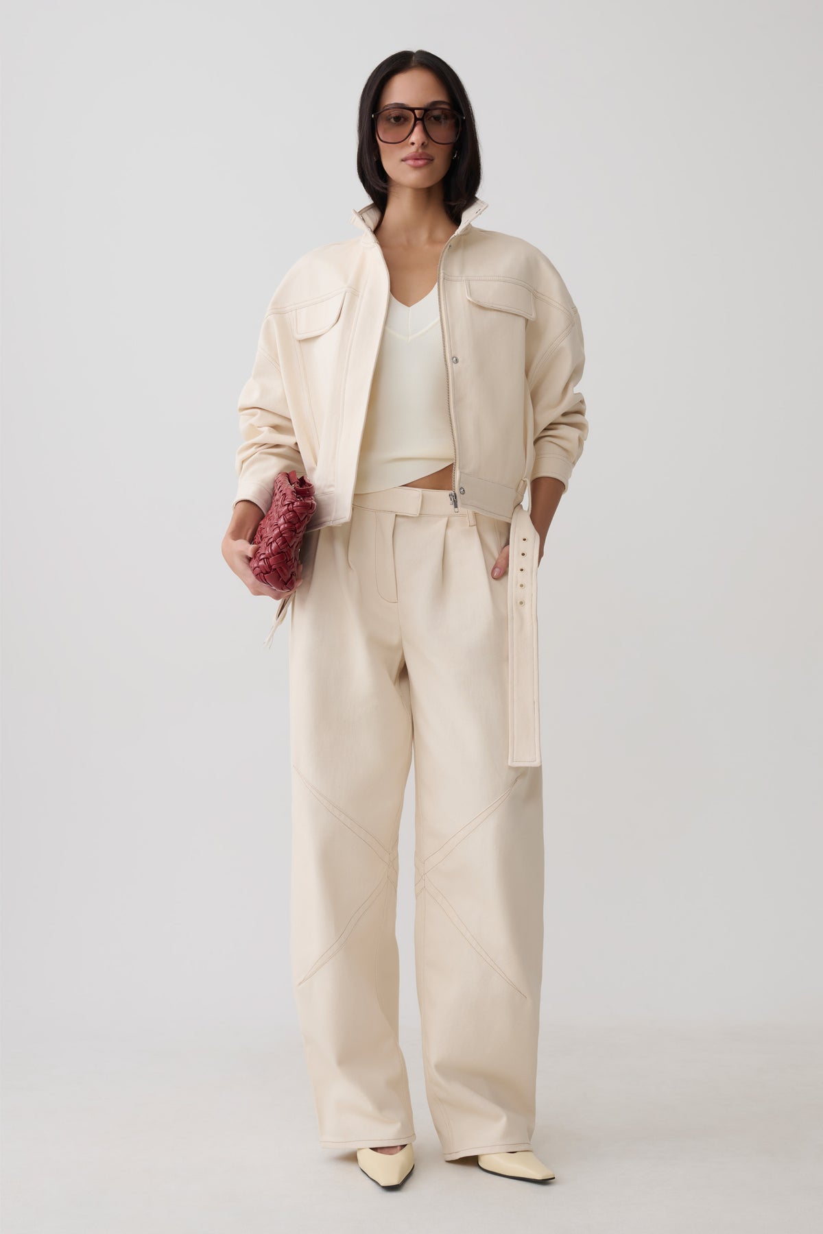 Dane Denim Jacket - Cream #6