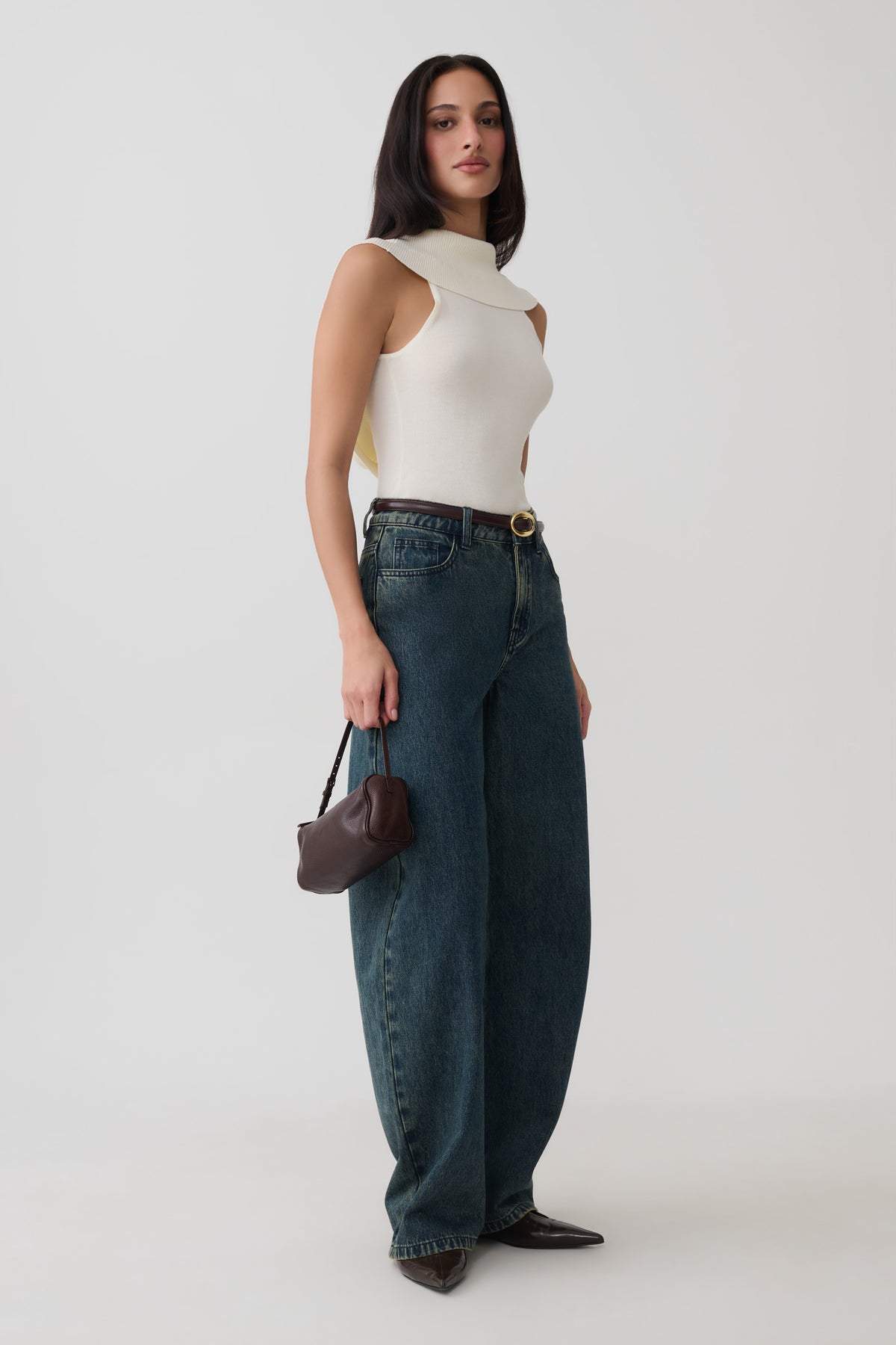 Ellen Knit Sleeveless Top - Ivory