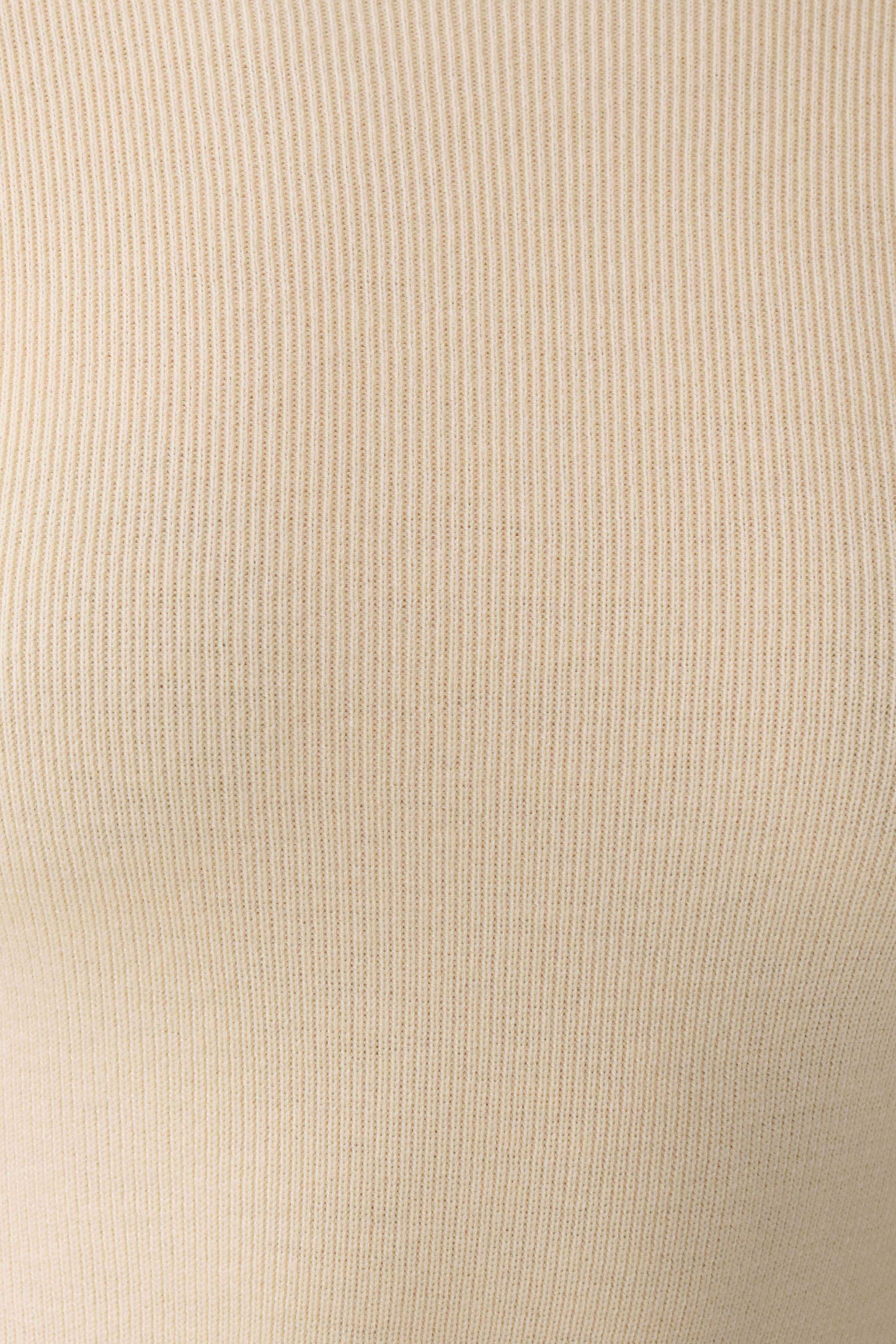 Rowan Long Sleeve Knit Maxi Dress - Cream