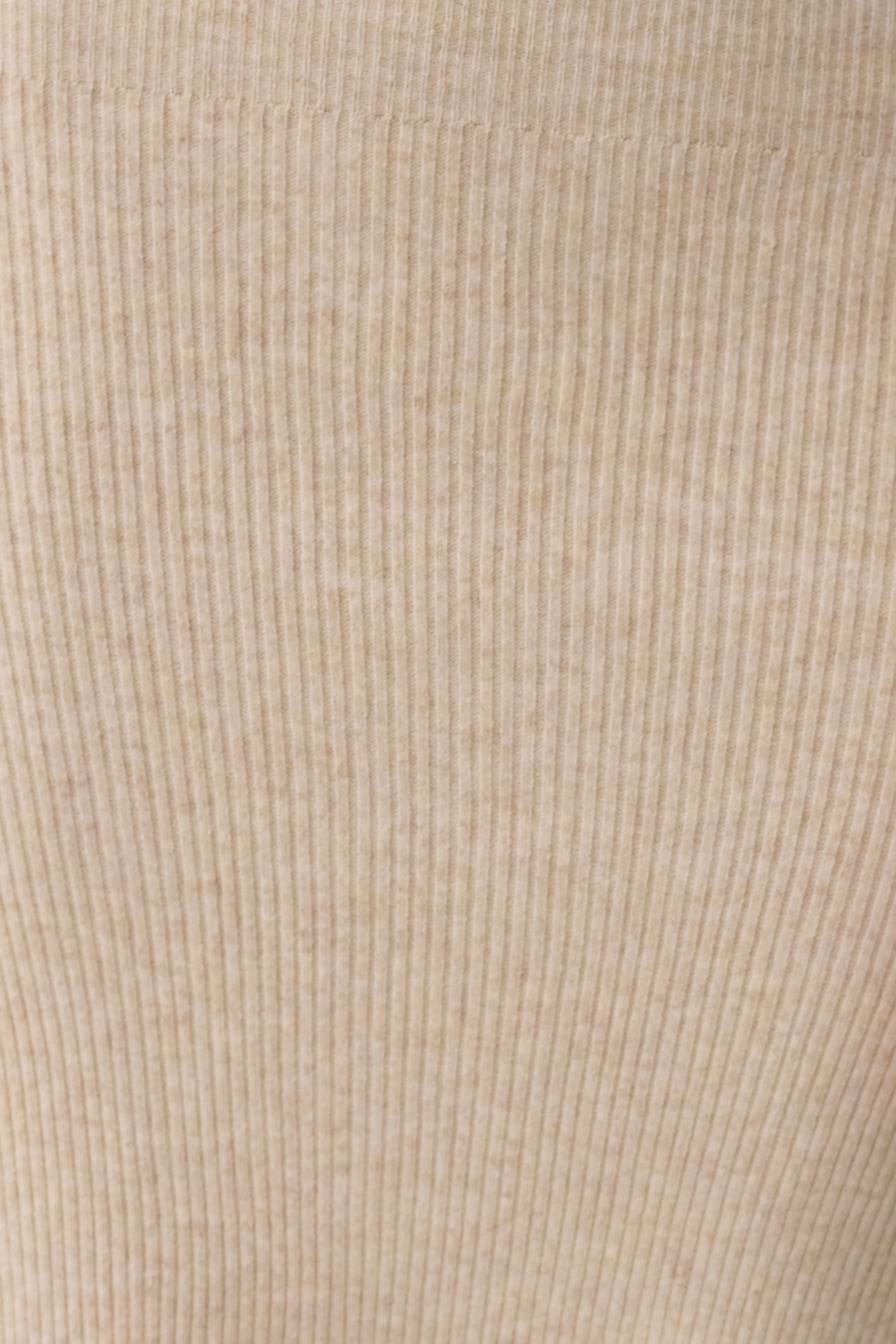 Goldie High Neck Knit Midi Dress - Camel #7