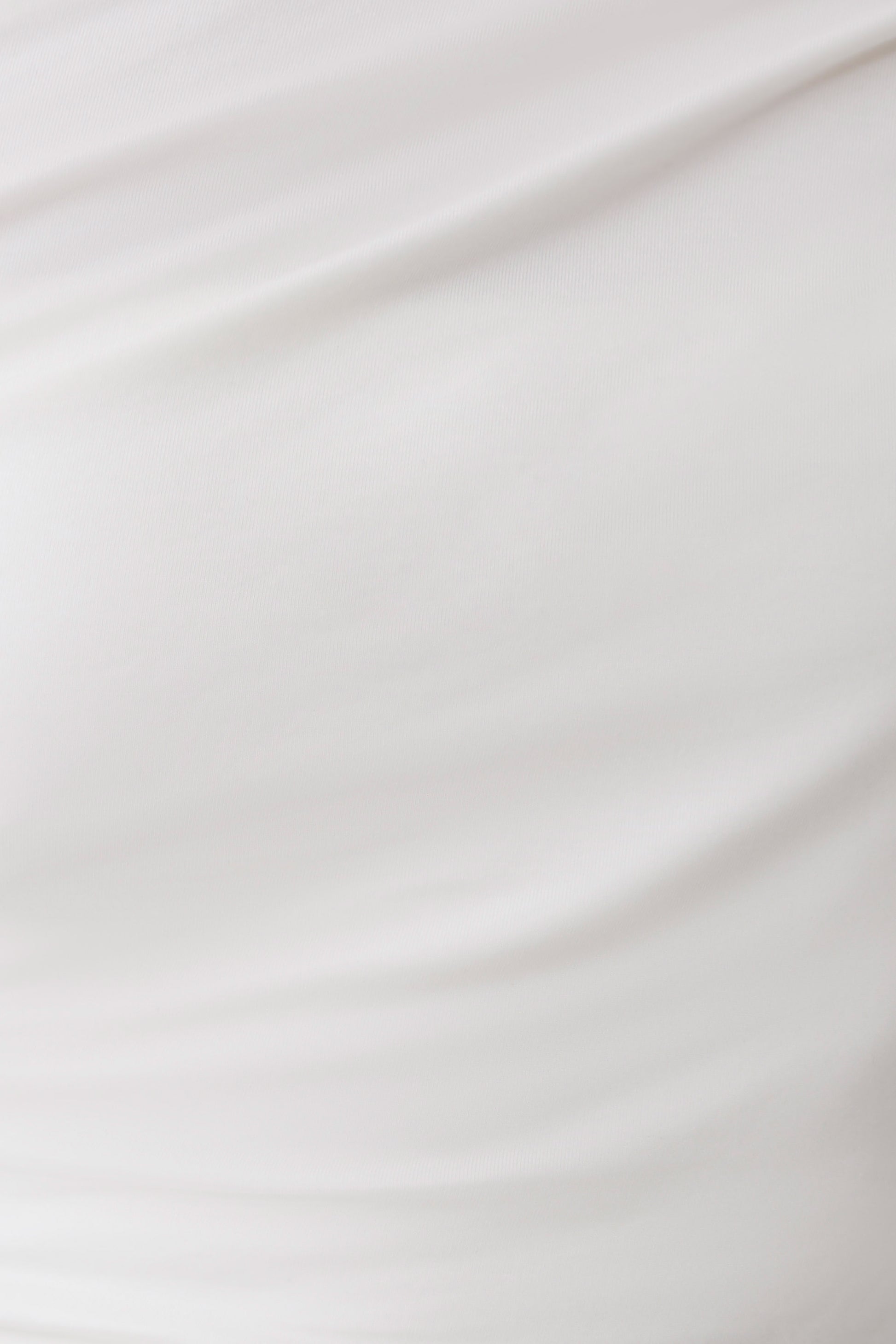 Corinna Modal One Shoulder Midi Dress - White #6