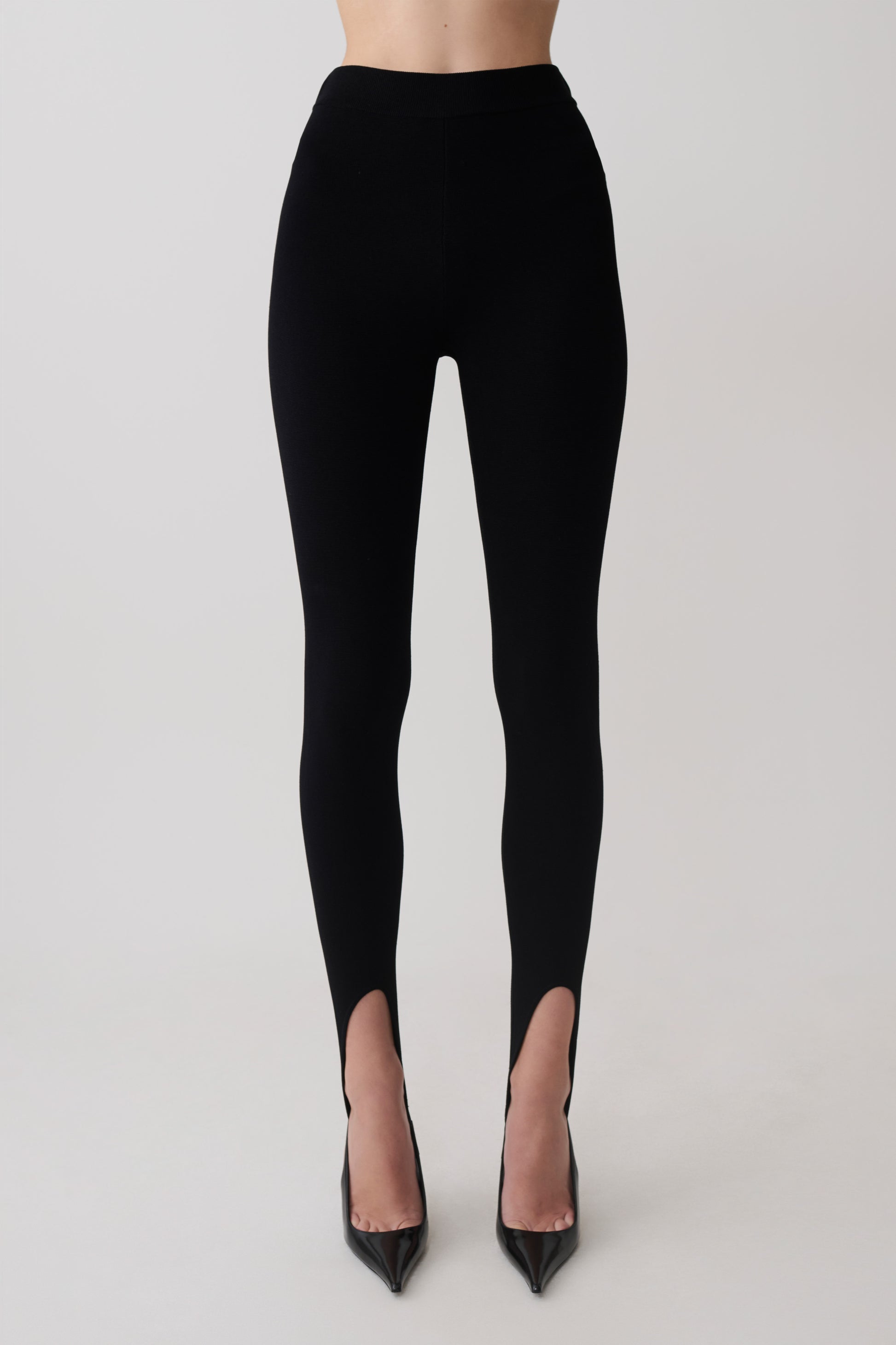 Valerie Knit Leggings - Black #7