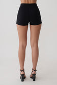Jemma Micro Shorts - Black & MESHKI