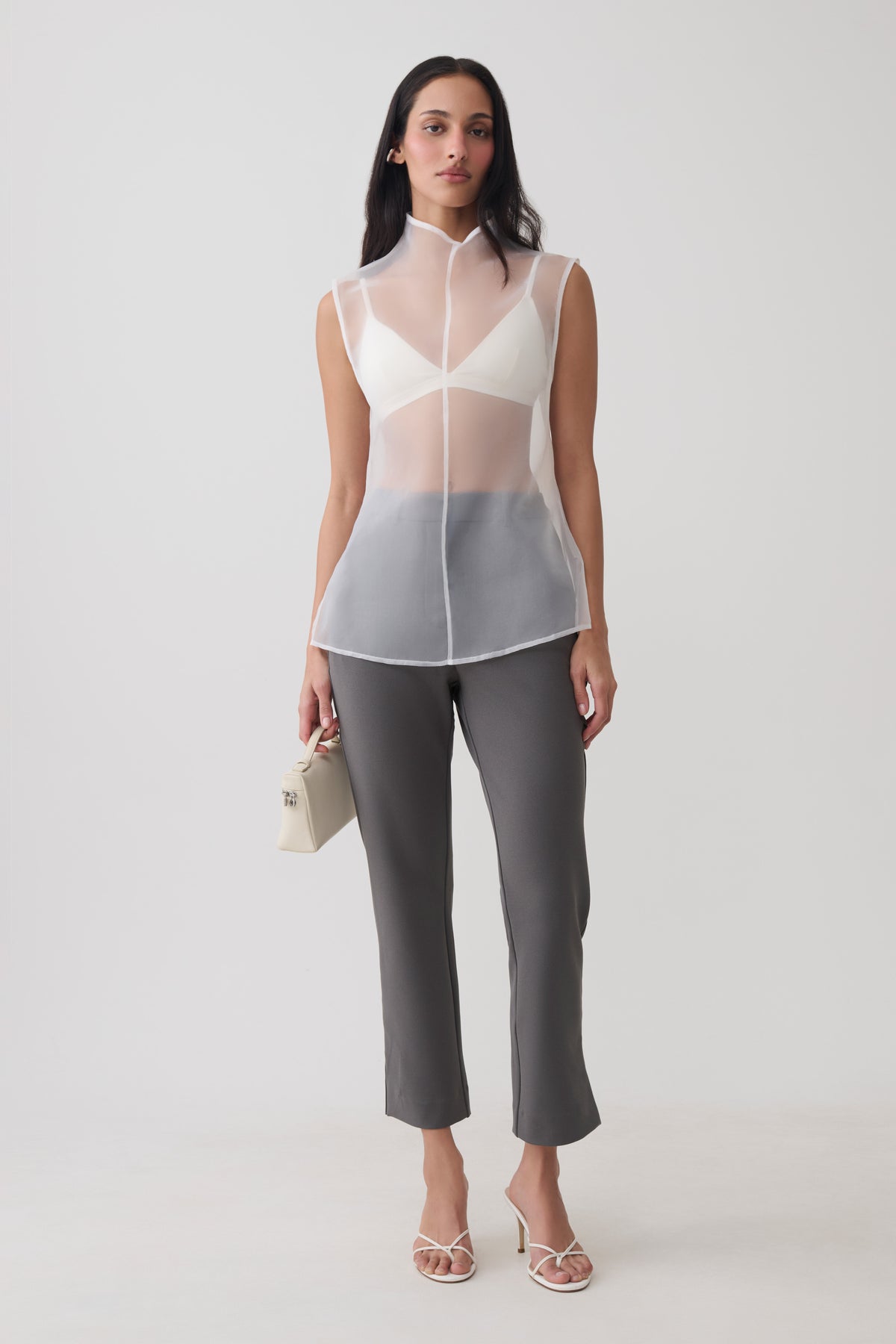 Jaimen Crepe Pants - Charcoal #5