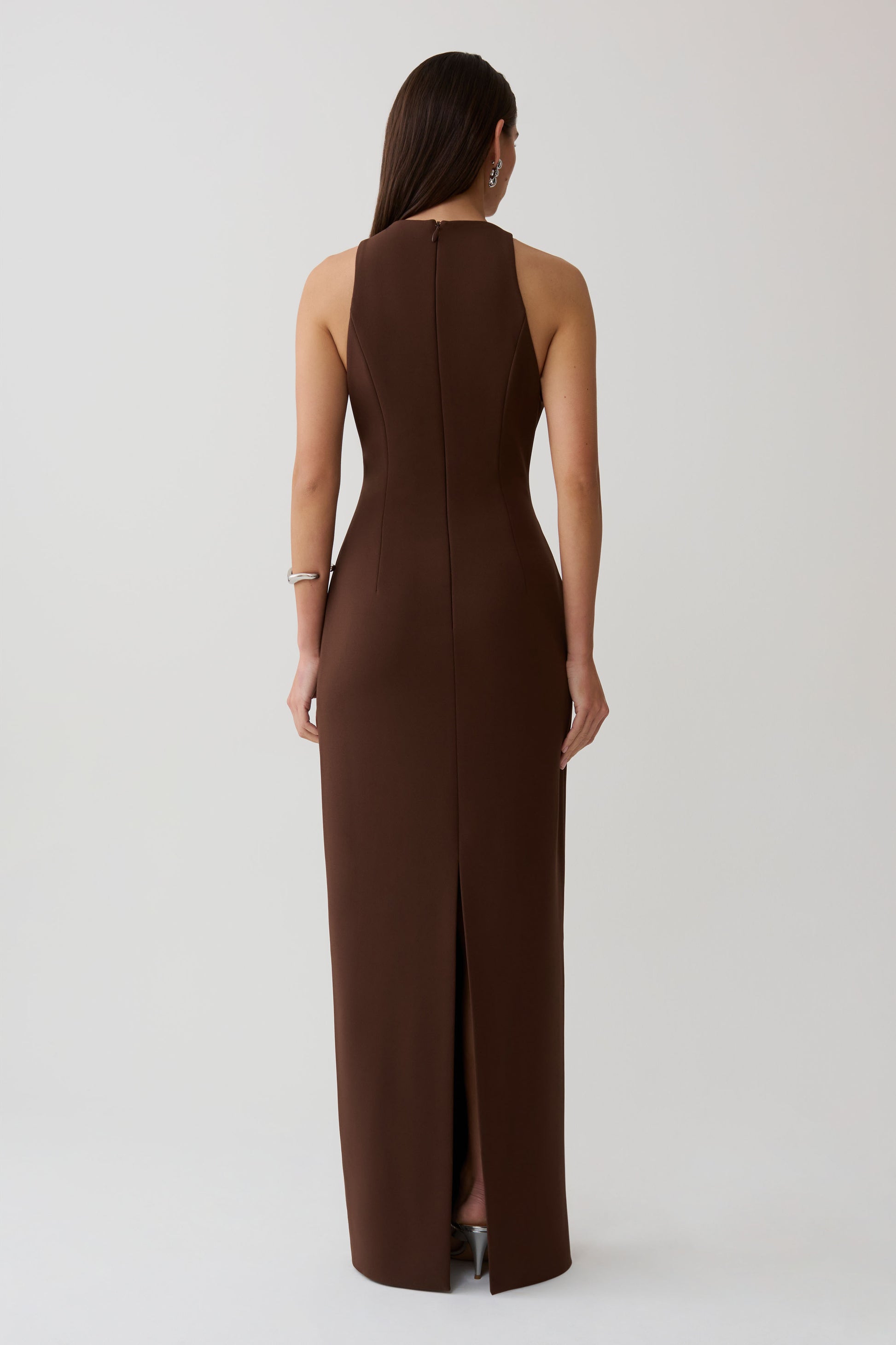 Maylin Hardware Maxi Dress - Dark Chocolate #2