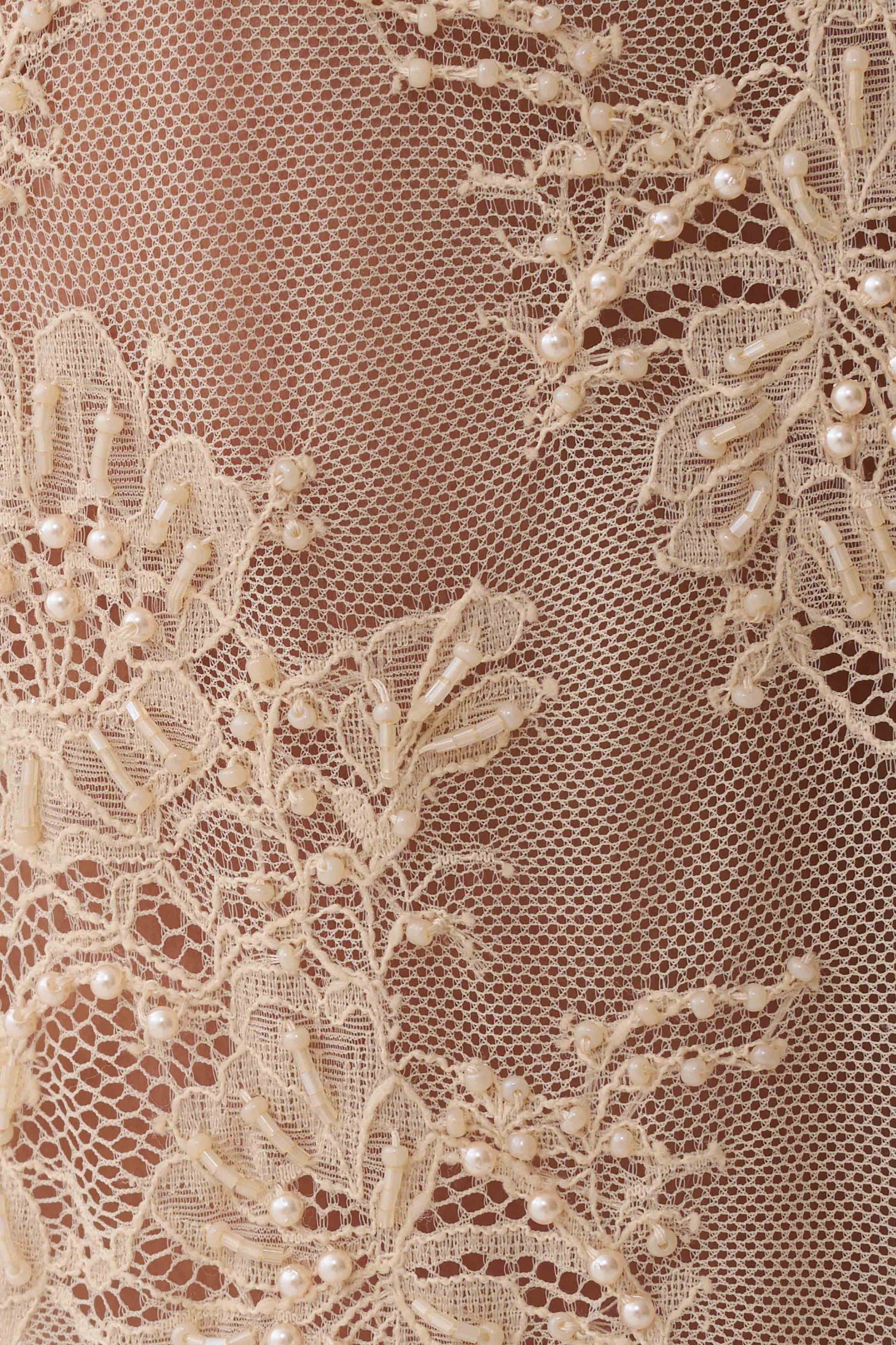 Marcelle Sweetheart Lace Top - Blush Rose Gold #7