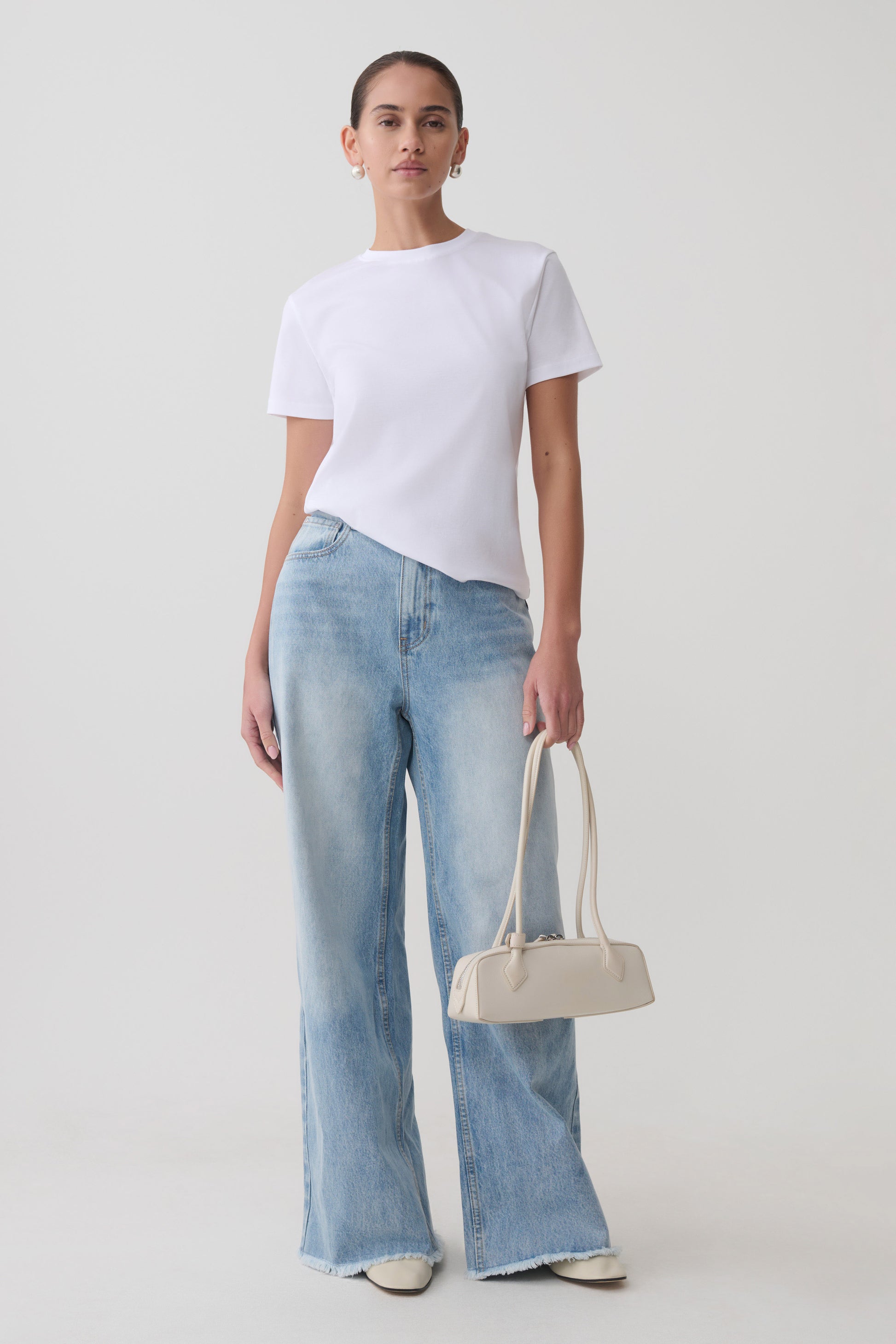 Sega Cotton Oversized T-Shirt - White #3