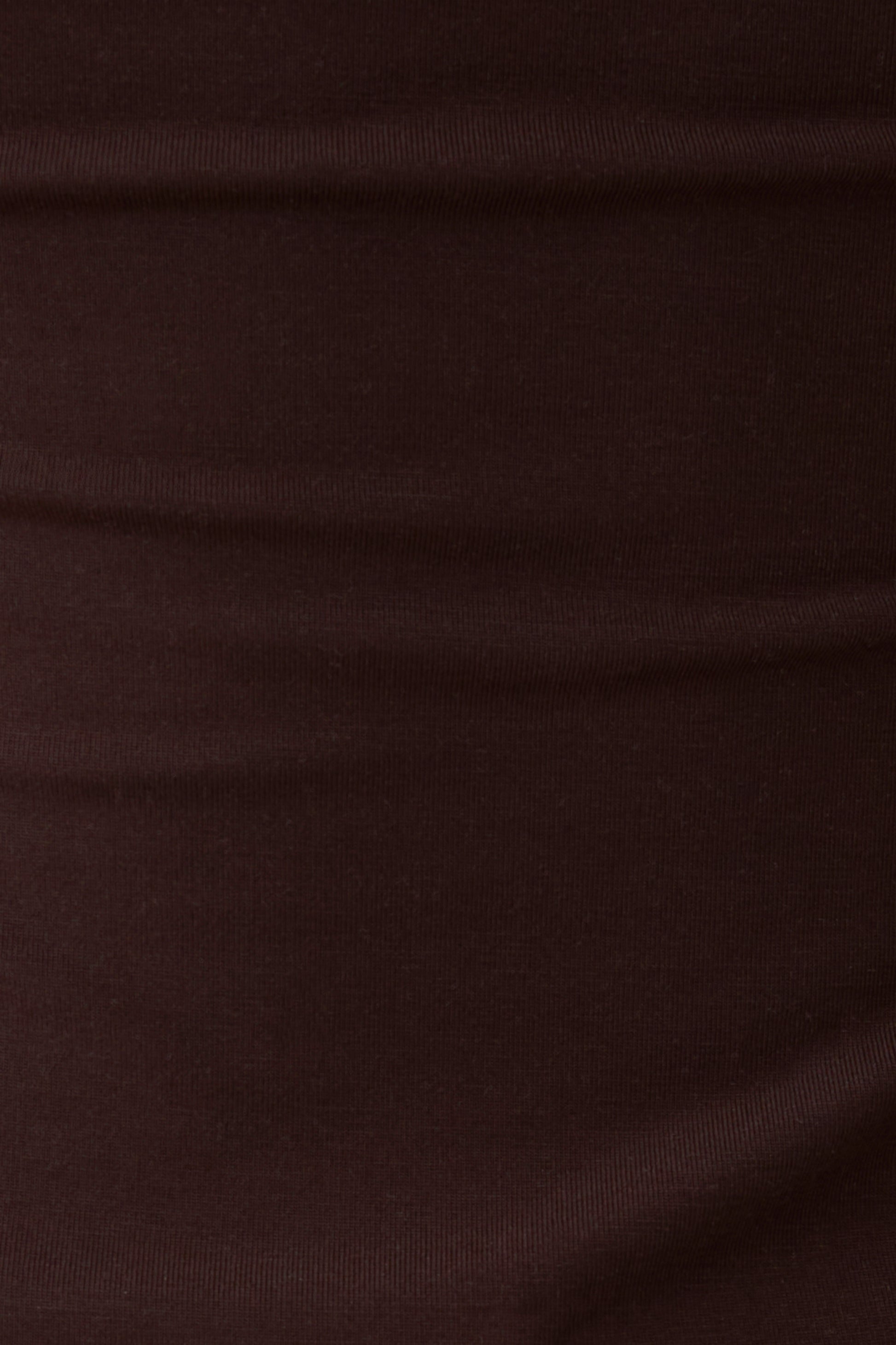Chai Peached Jersey High Neck Top - Chocolate #8