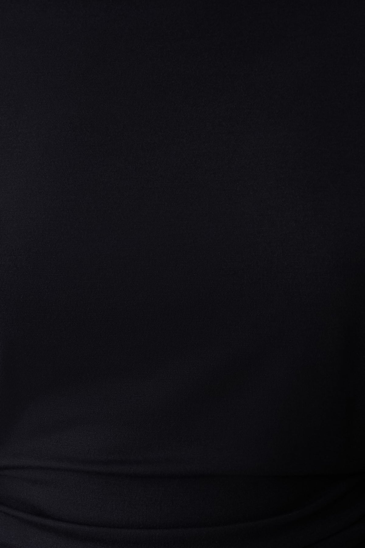 Sila Modal Batwing Short Sleeve Top - Black