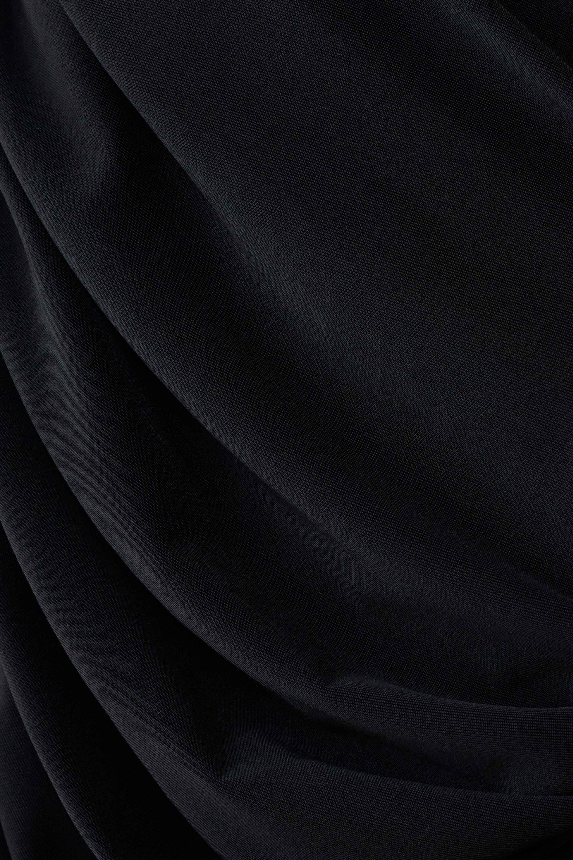 Aerin Gathered Bodice Top - Black #9