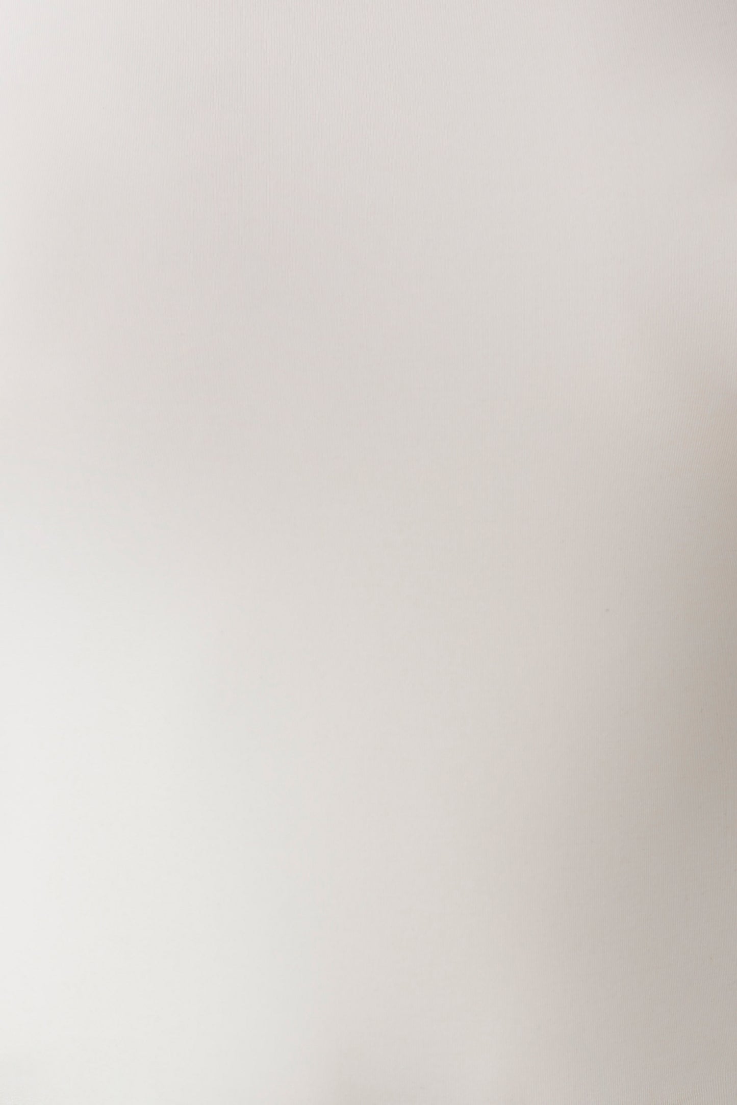 Chai Peached Jersey High Neck Top - Ivory