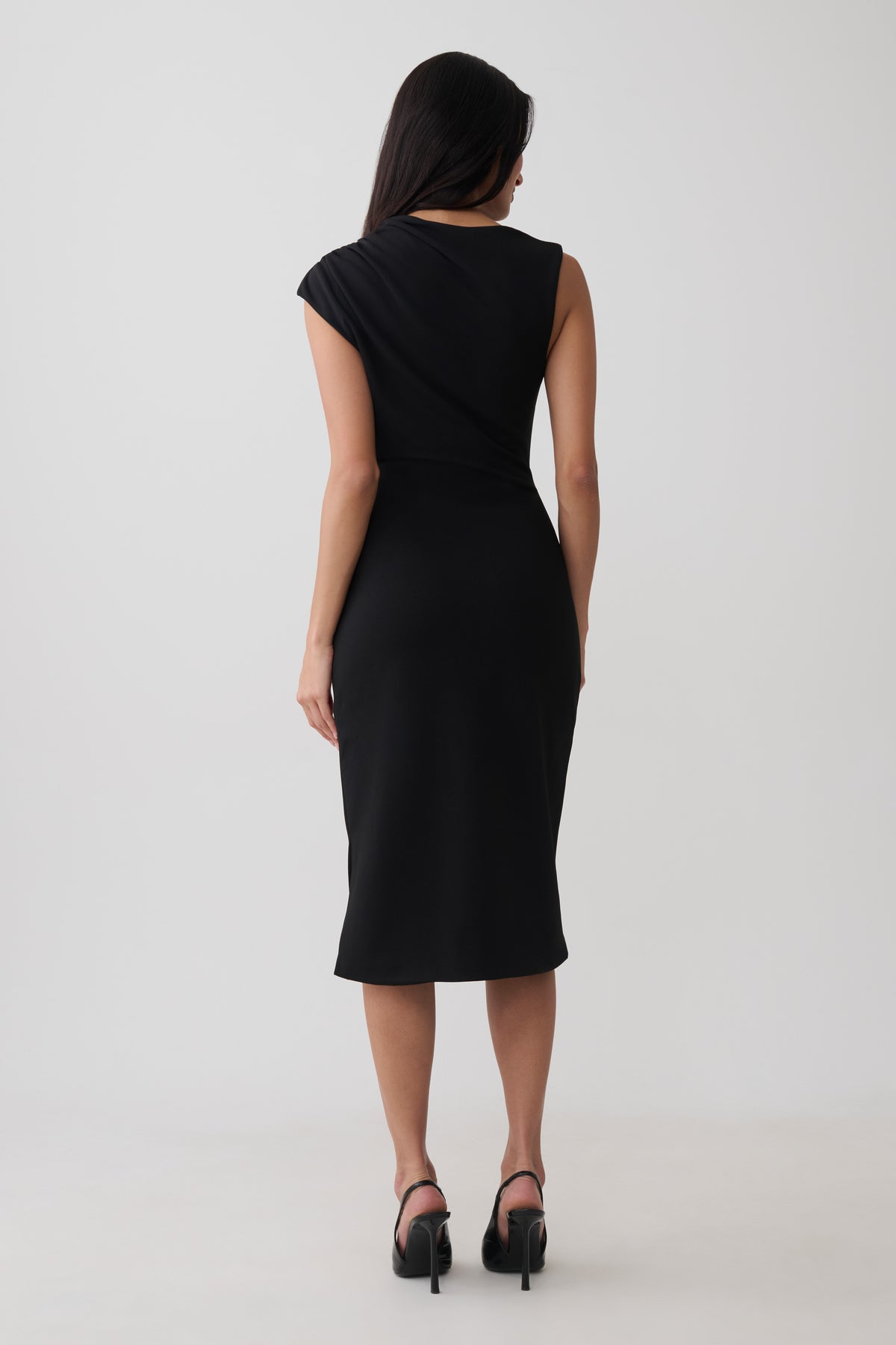 Gloom Midi Dress - Black #2