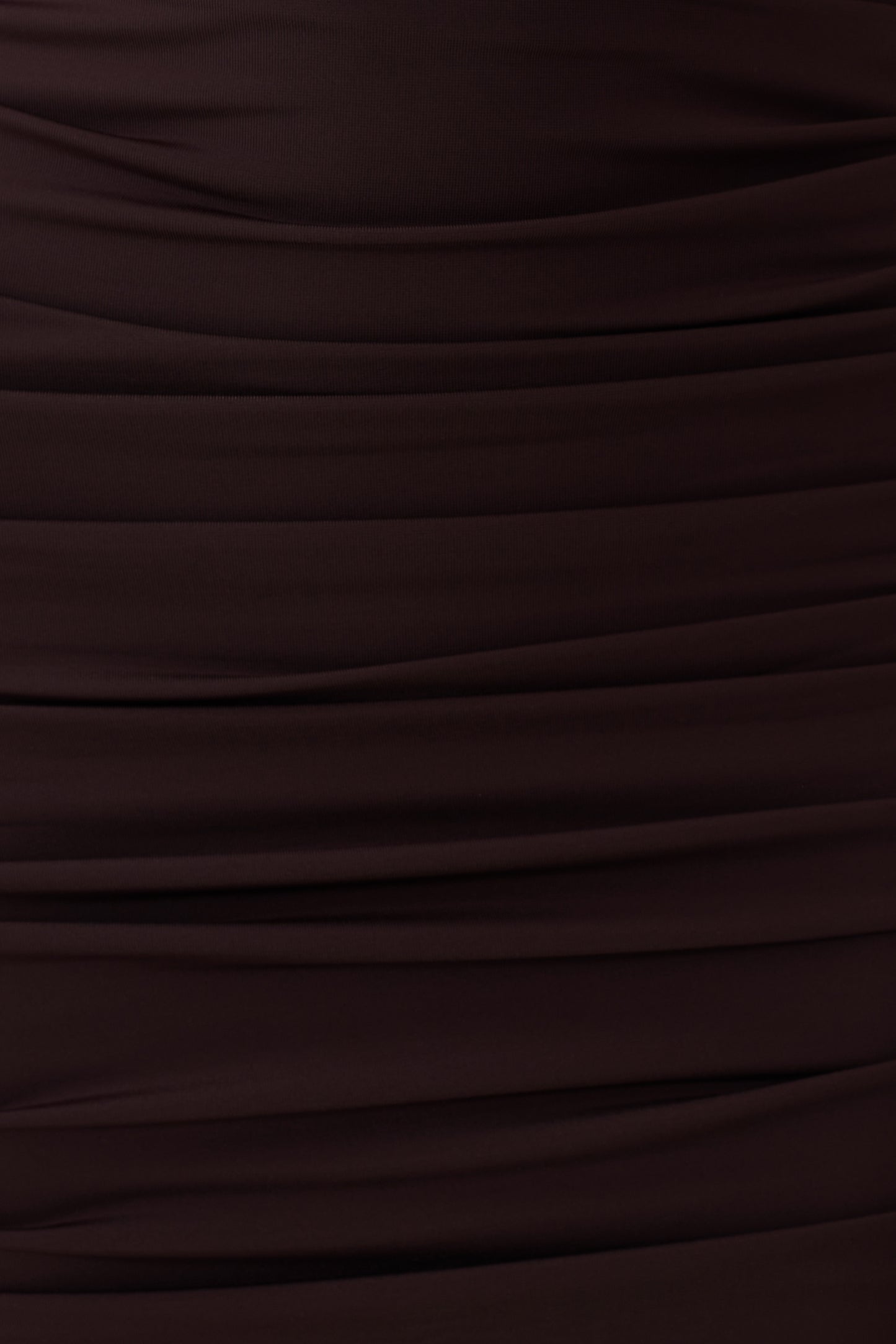 Kaiydo Gathered Centre Wire Mini Dress - Chocolate