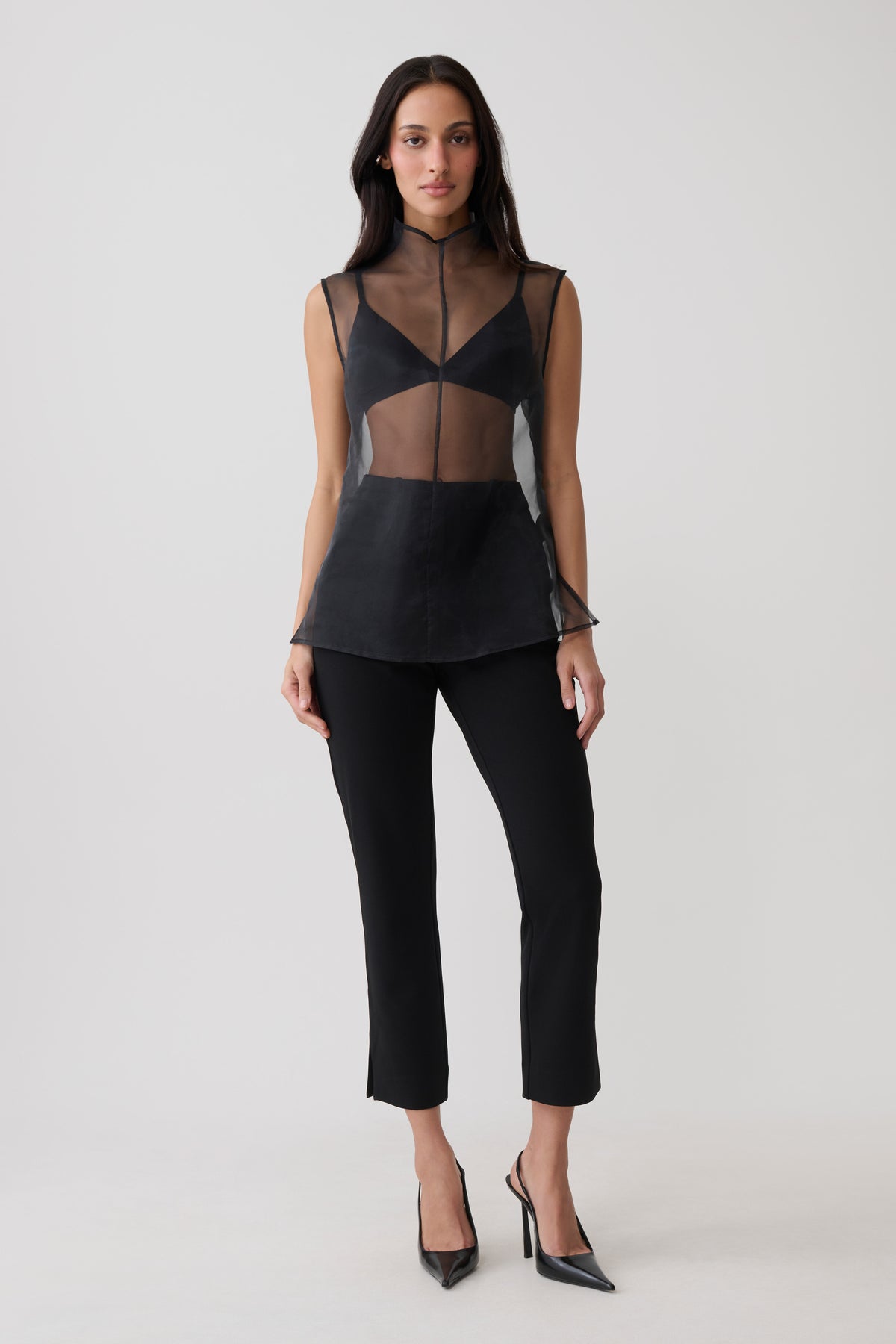 Jaimen Crepe Pants - Black