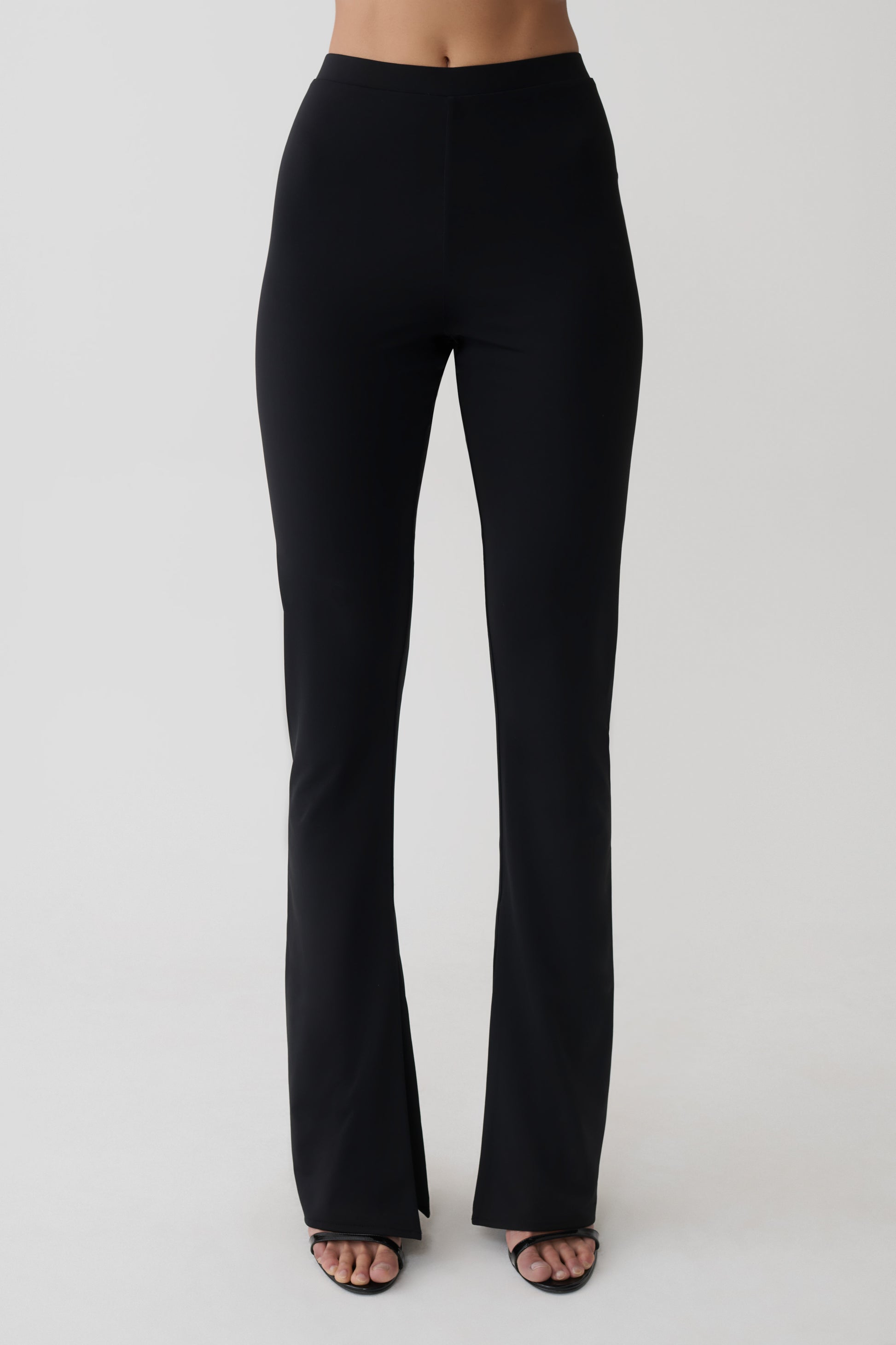 Fletcher Skinny Flare Pants - Black #9