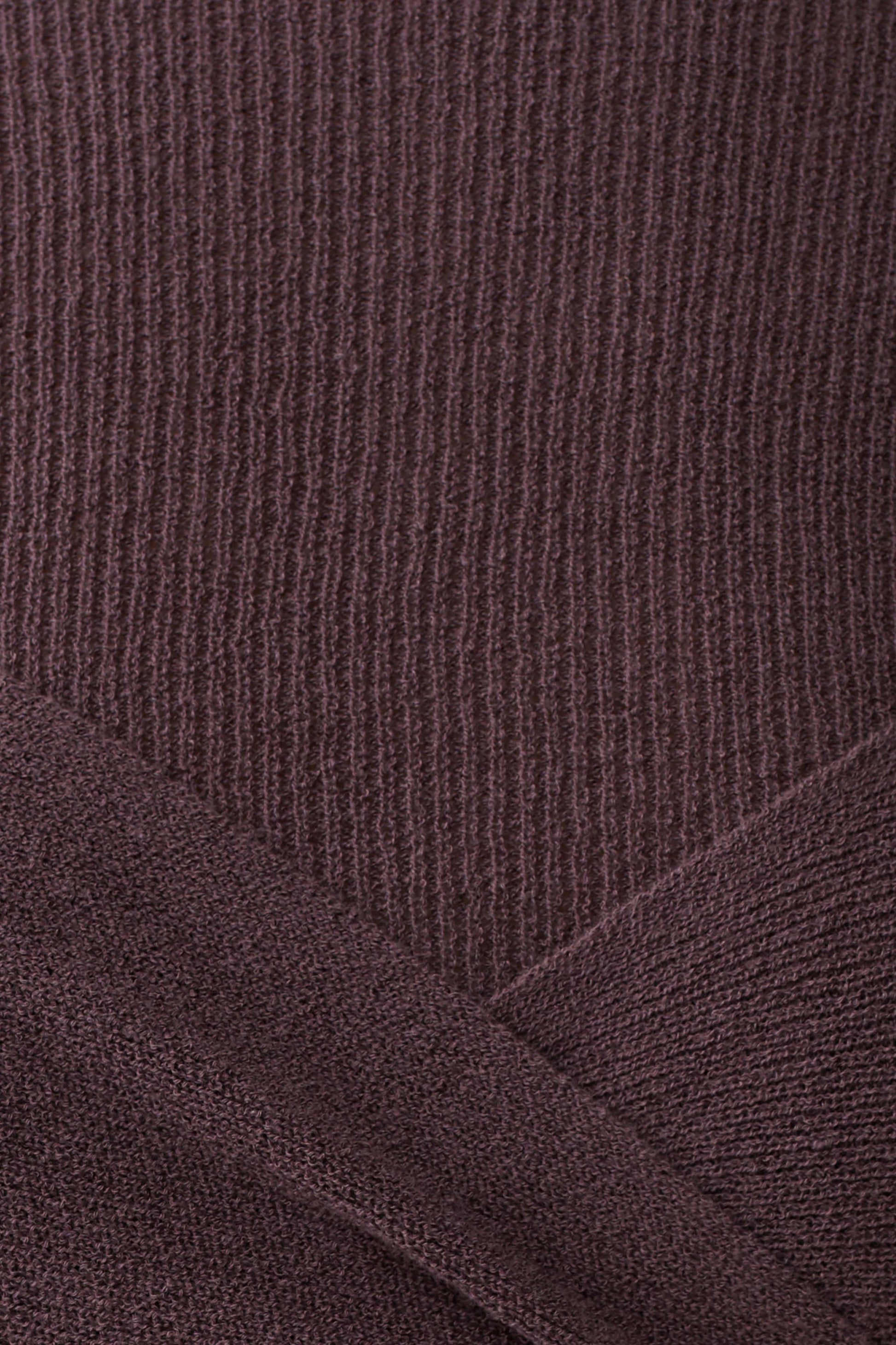 Lawson Wrap Knit Long Sleeve Top - Peppercorn #9
