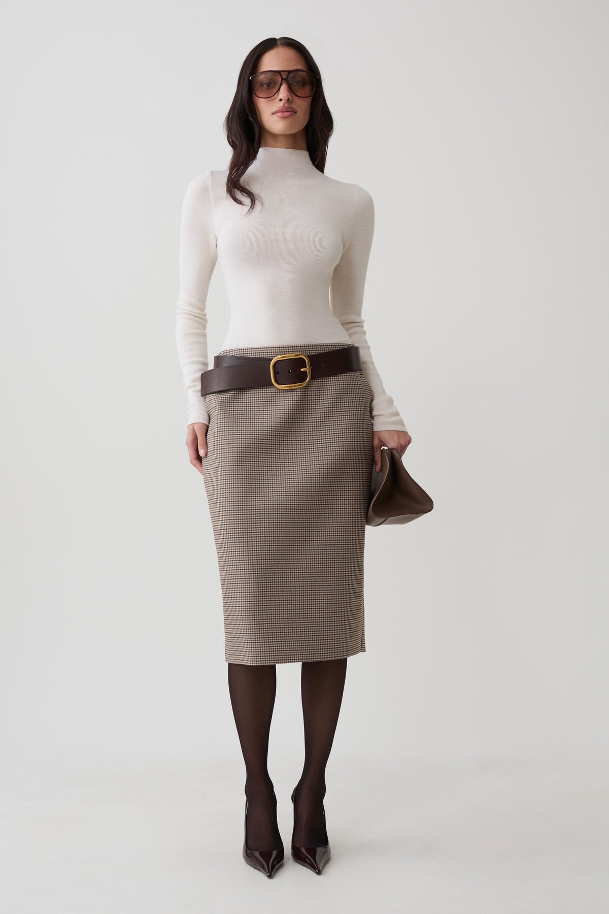 Moniqua Knit Long Sleeve Top - Ivory