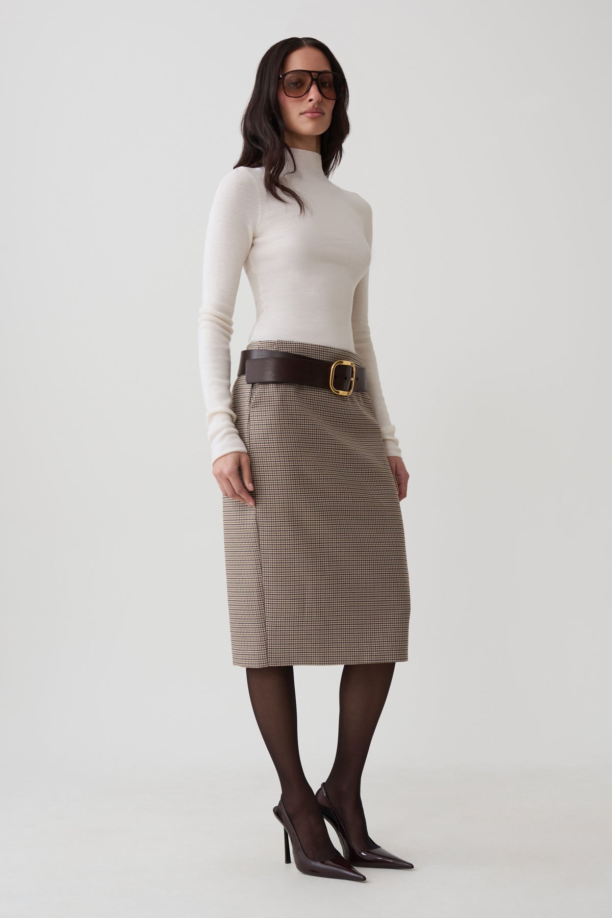 Moniqua Knit Long Sleeve Top - Ivory