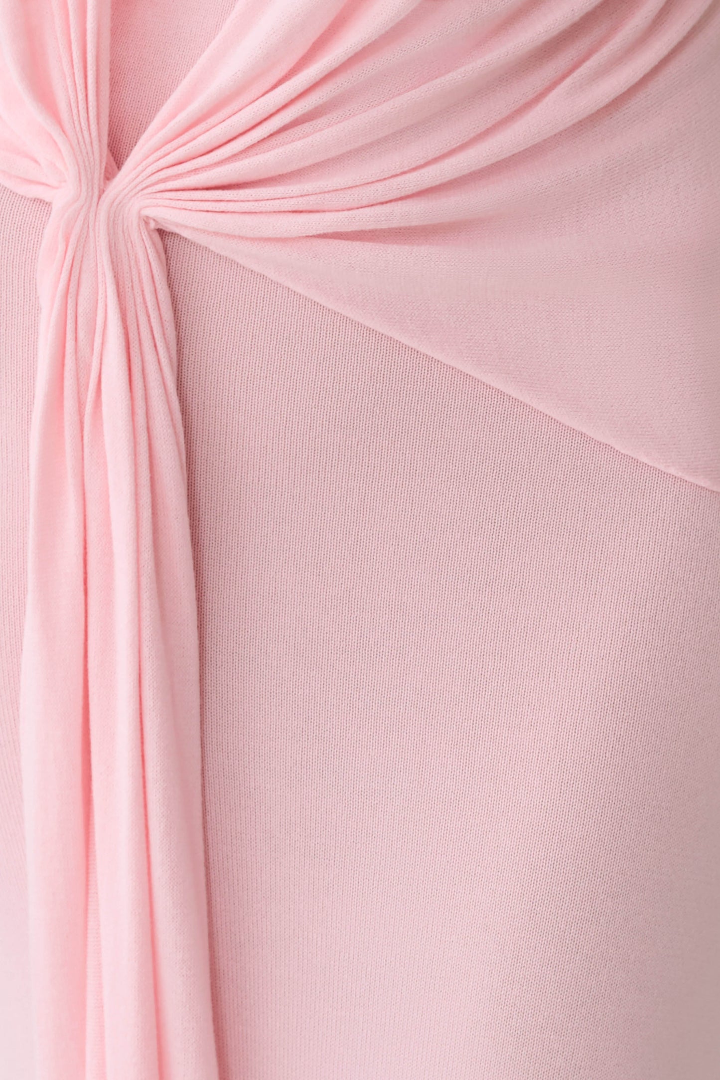 Cindylou Halter Knit Maxi Dress - Baby Pink