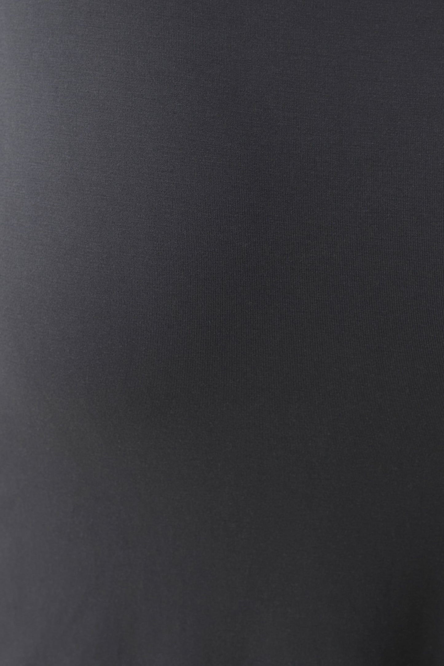 Fenn Peached Jersey Draped Back Top - Charcoal