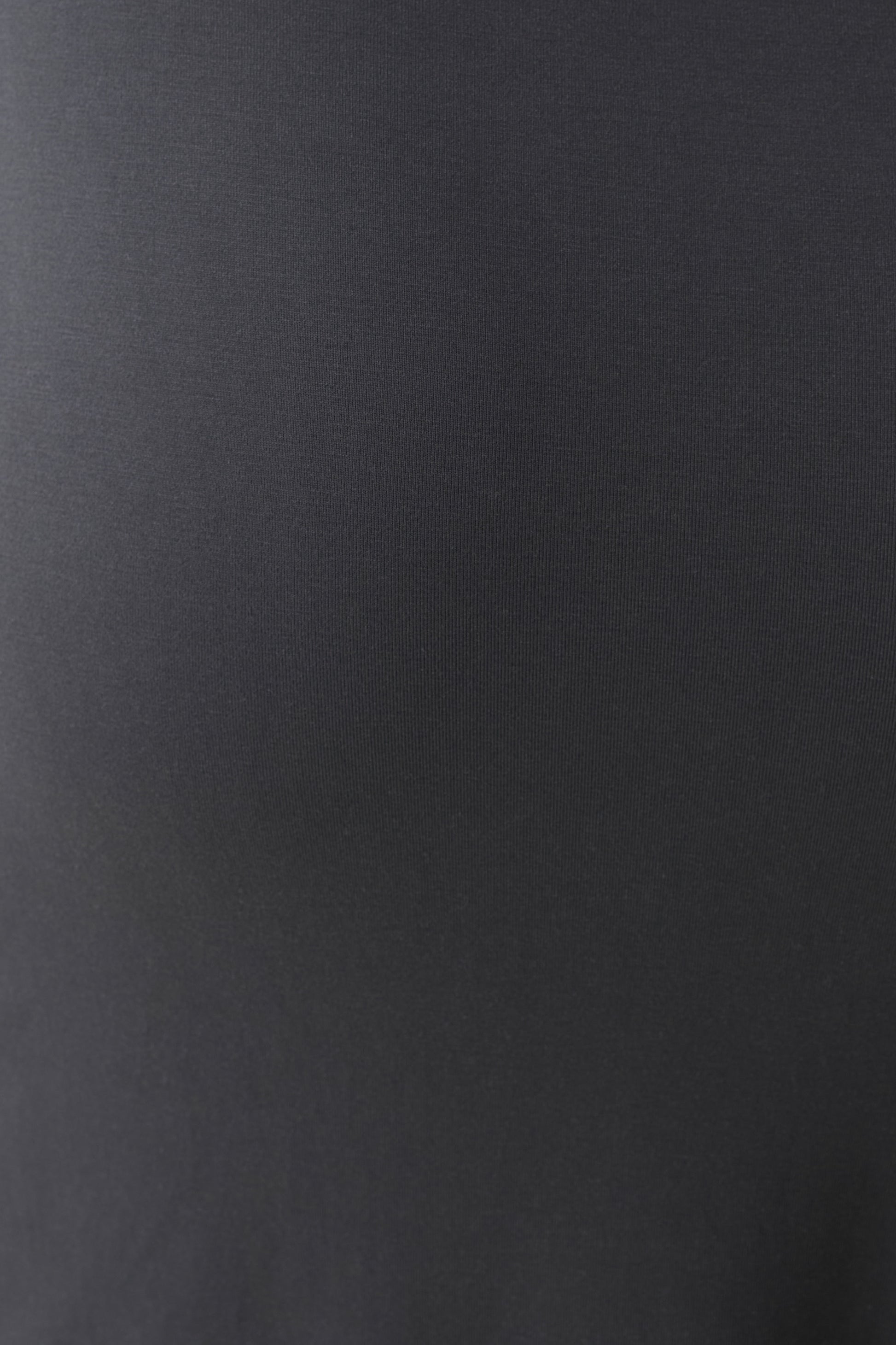 Fenn Peached Jersey Draped Back Top - Charcoal #6