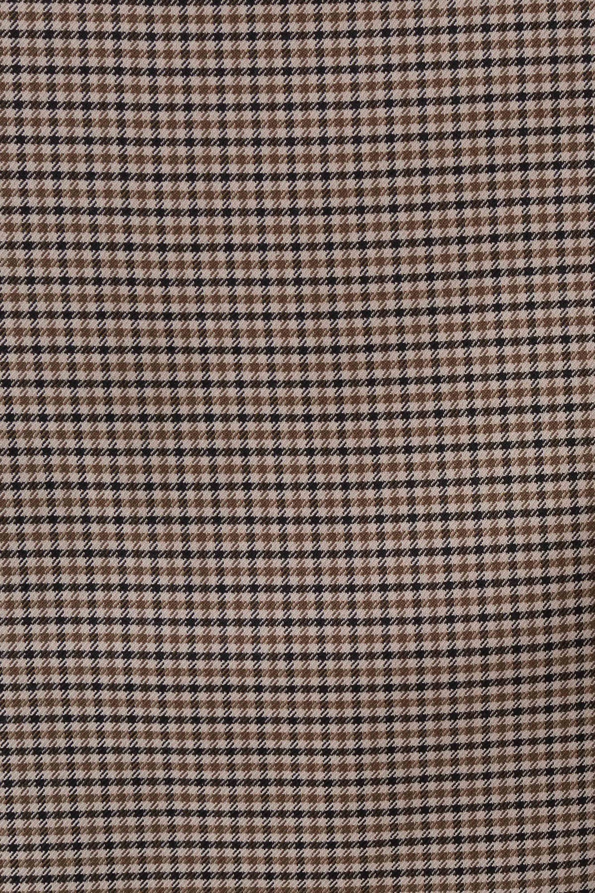 Gisella Suiting Midi Skirt - Tan Check #5