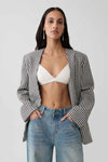 Kels Micro Triangle Bralette - White