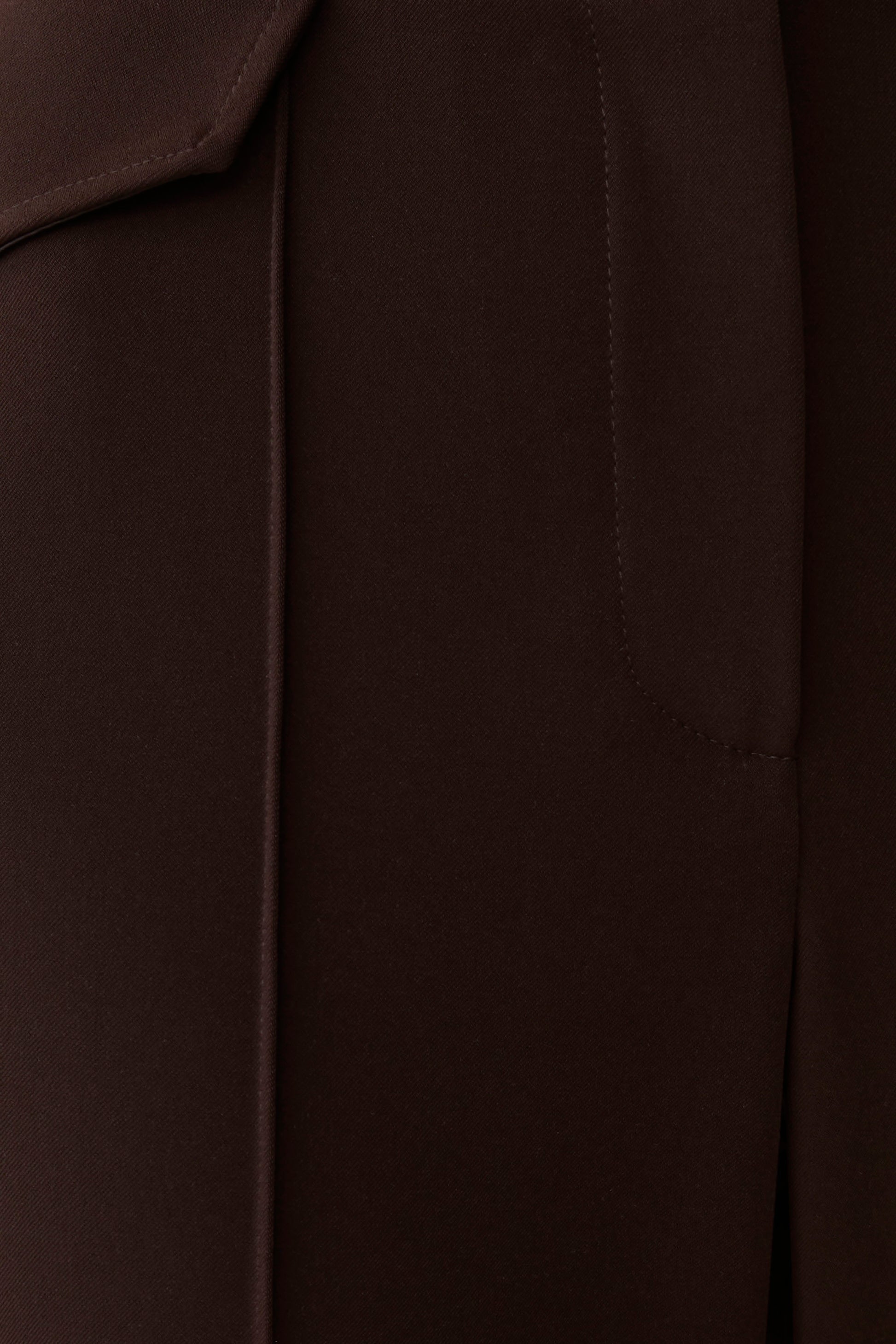 Darcie Fit And Flare Suiting Pants - Dark Chocolate #7