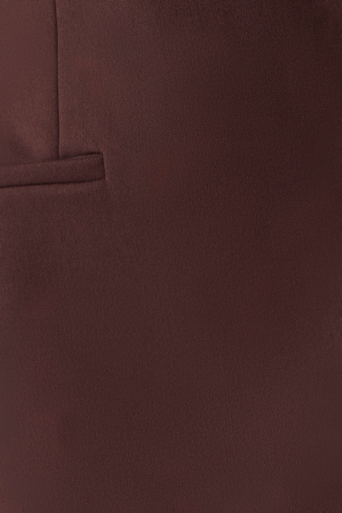 Makayla Suiting Structured Mini Dress - Dark Chocolate #7