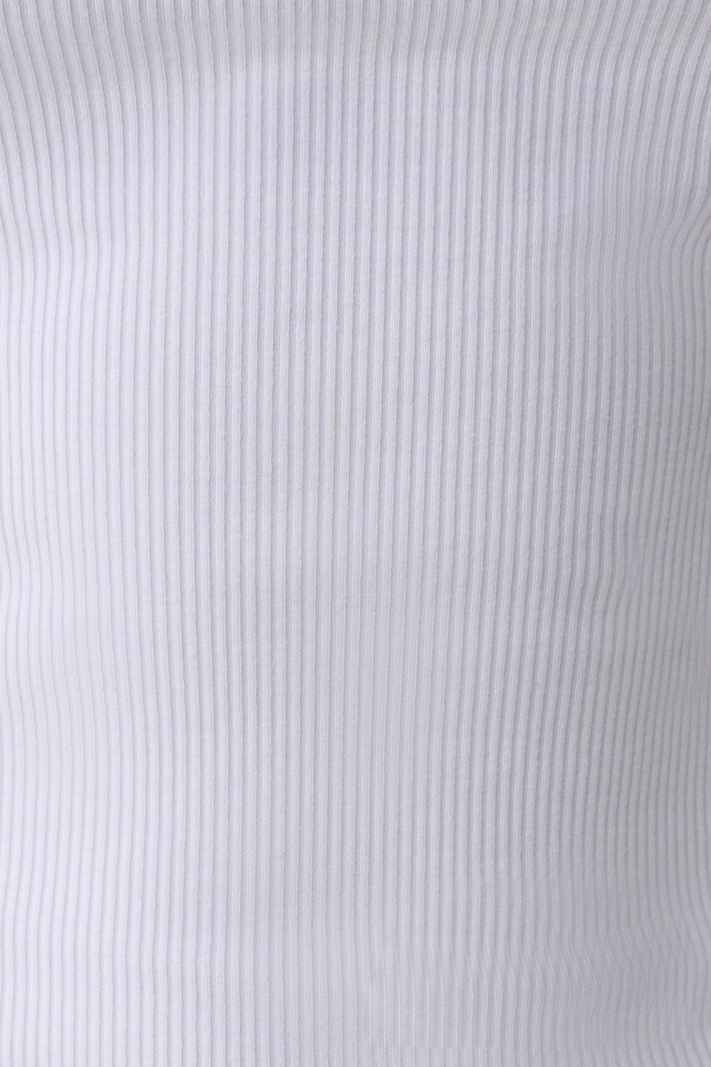 Ismay Square Neck Tank - White